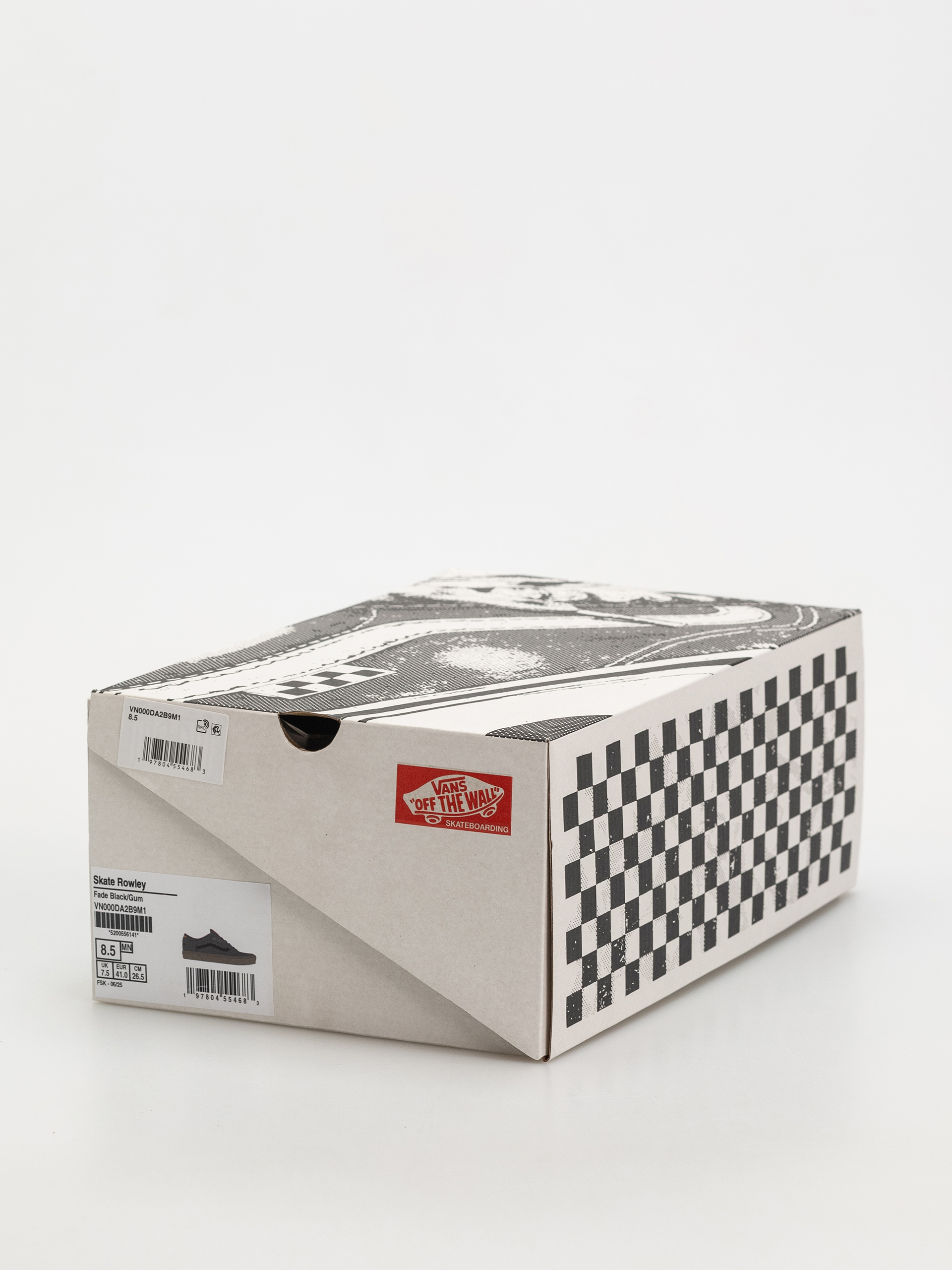 Vans Skate Rowley Shoes (fade black/gum)