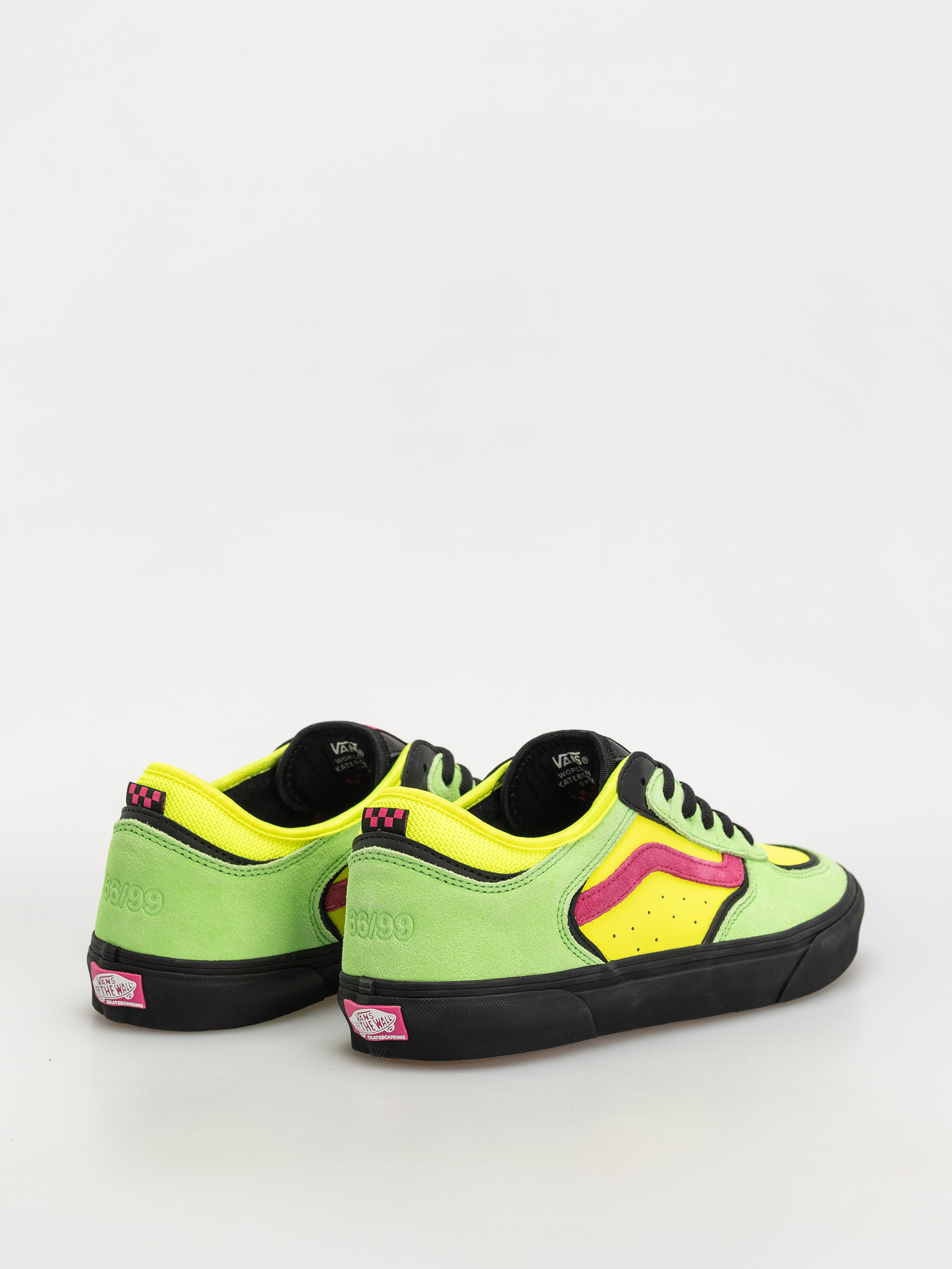 Vans Skate Rowley Schuhe (neon pink/green)