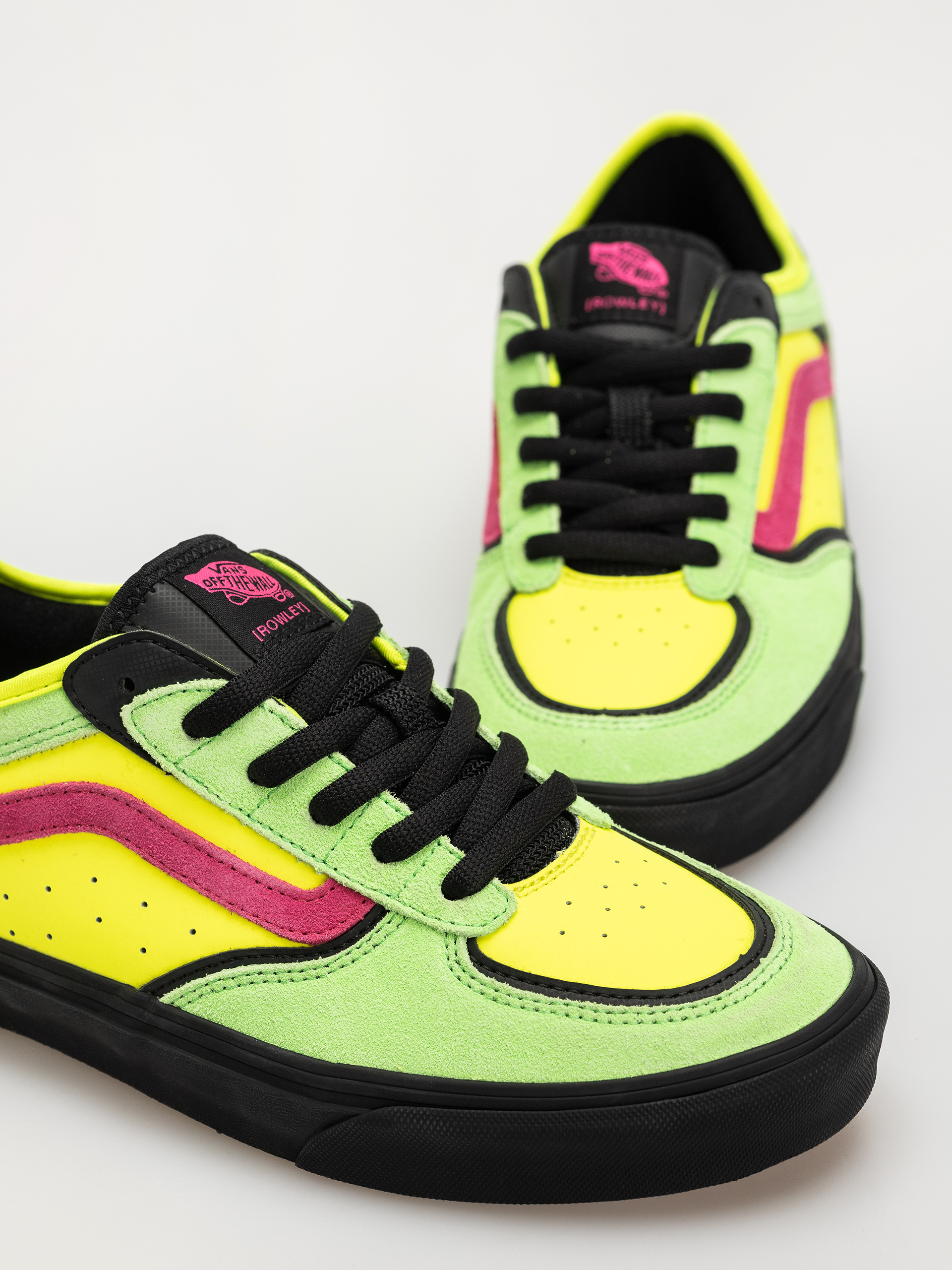 Vans Skate Rowley Schuhe (neon pink/green)