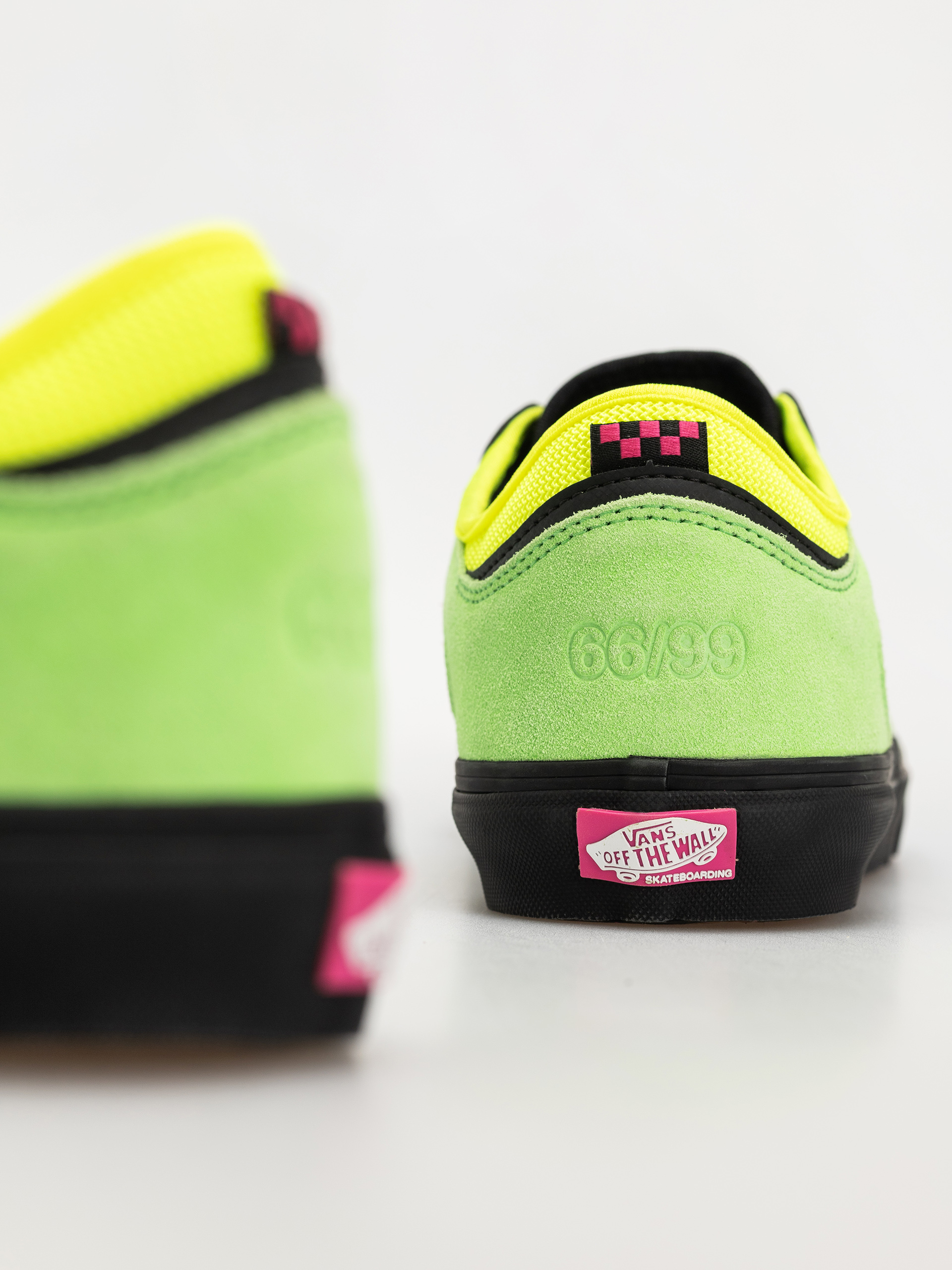 Vans Skate Rowley Shoes (neon pink/green)