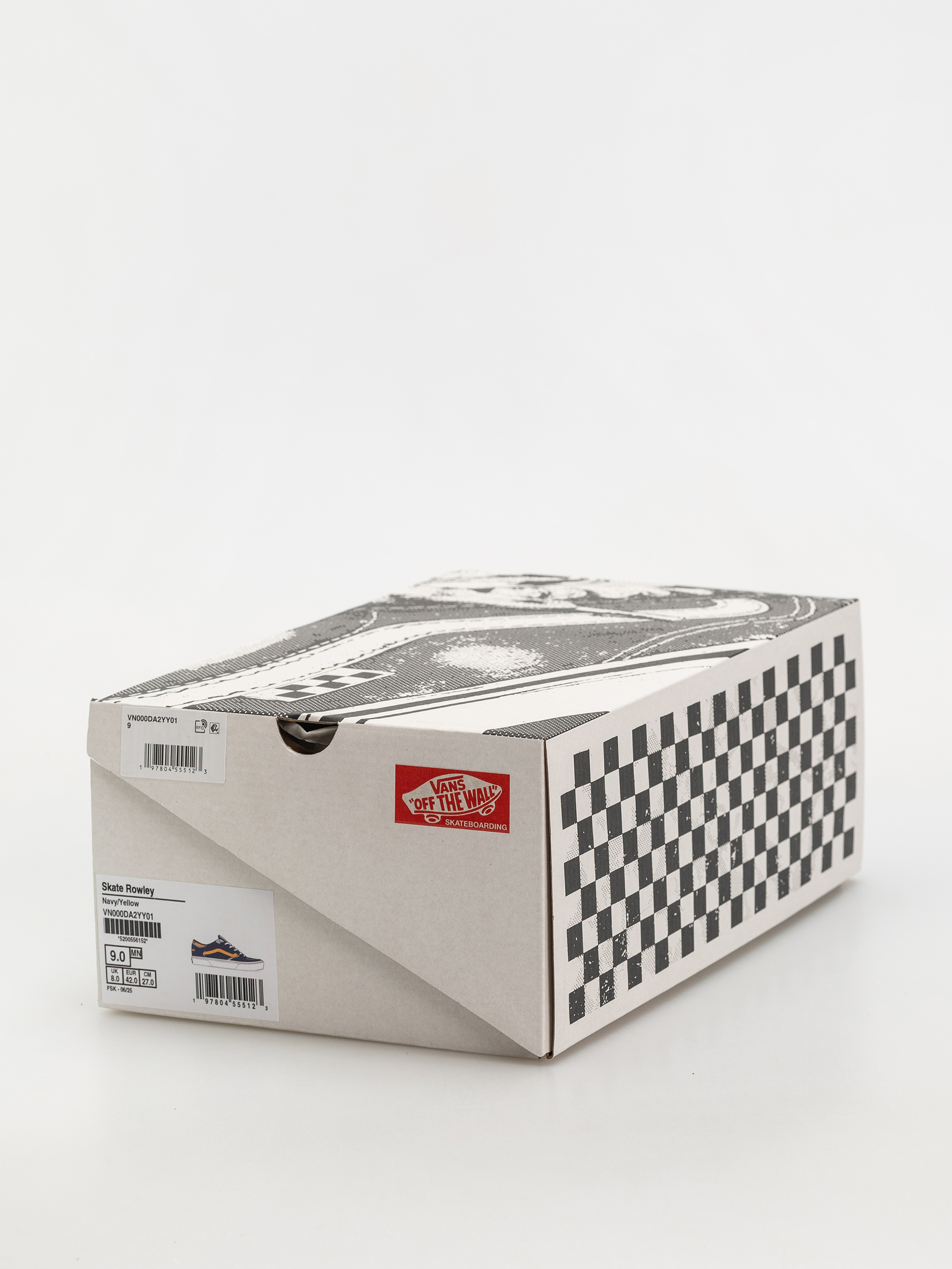 Vans Skate Rowley Shoes (navy/yellow)