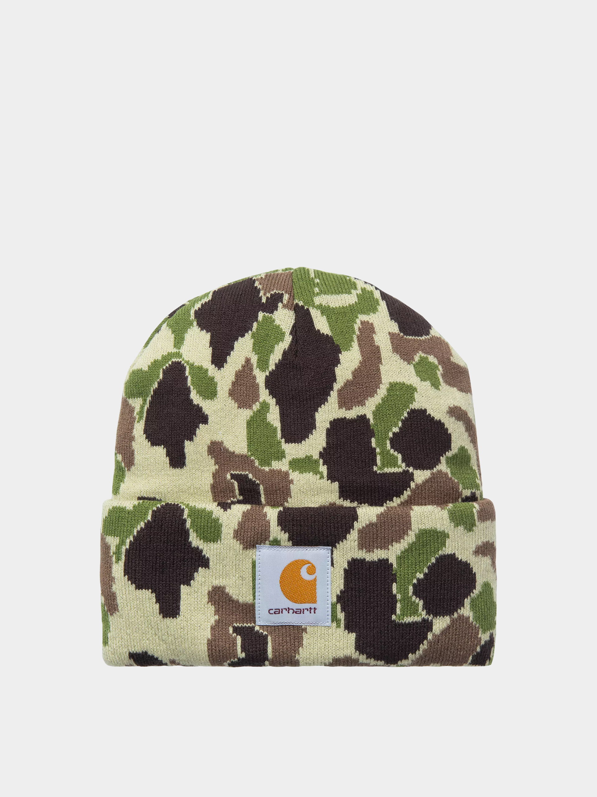 Carhartt WIP Beanie Camo Duck (camo duck jacquard/green)
