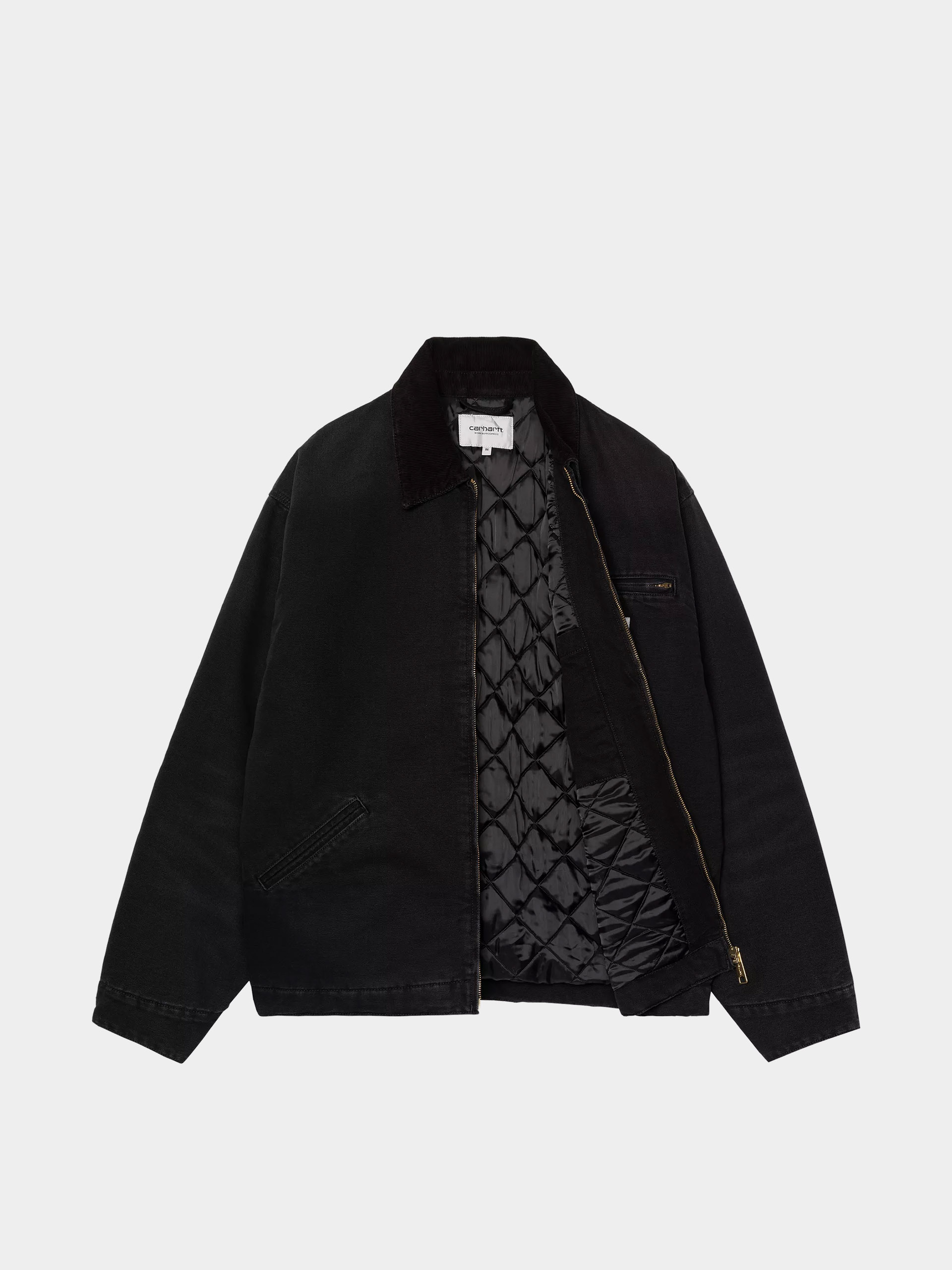 Carhartt WIP Jacket OG Detroit (black/black/stone canvas)