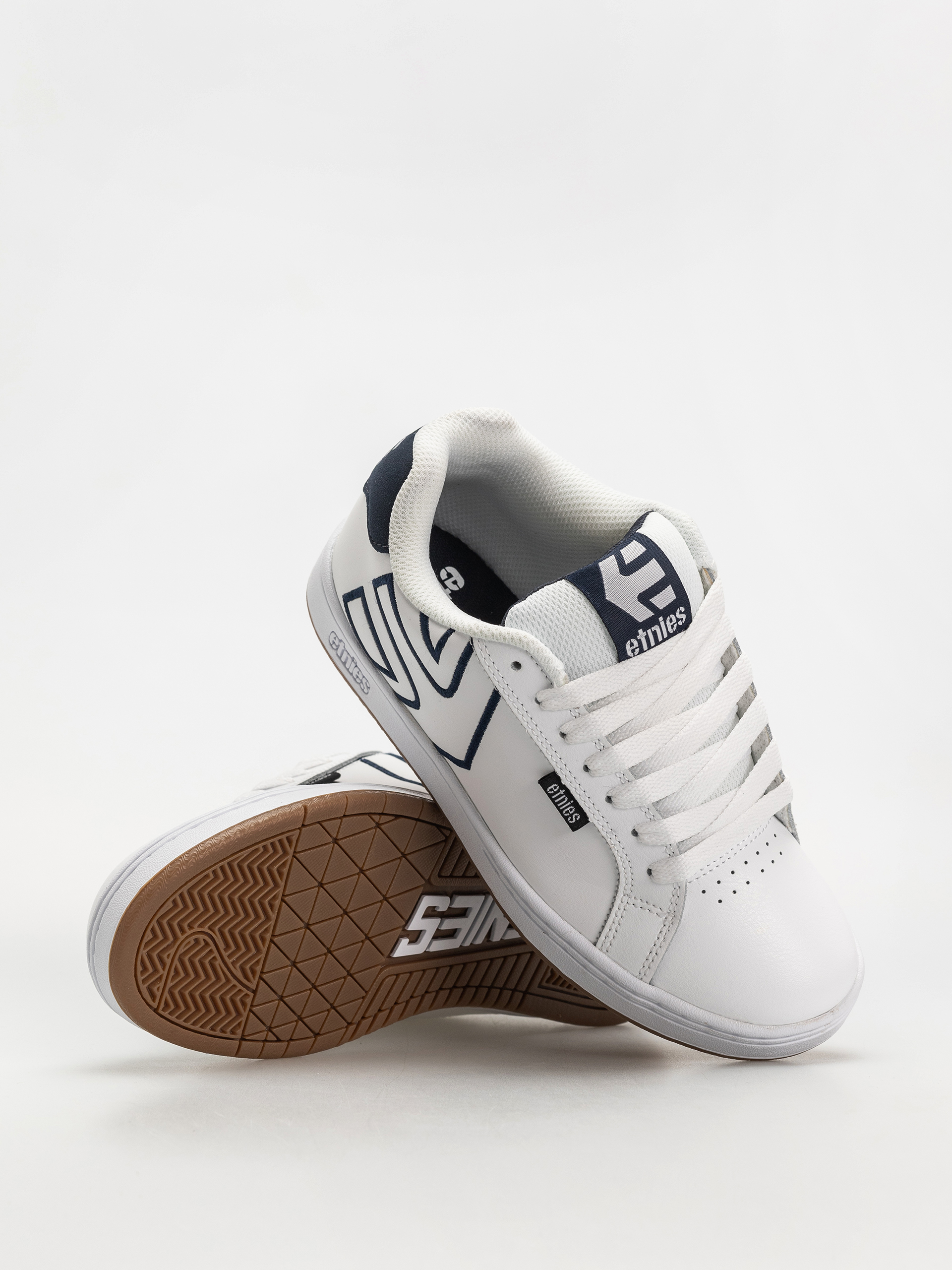 Etnies Fader Shoes (white/white/navy)