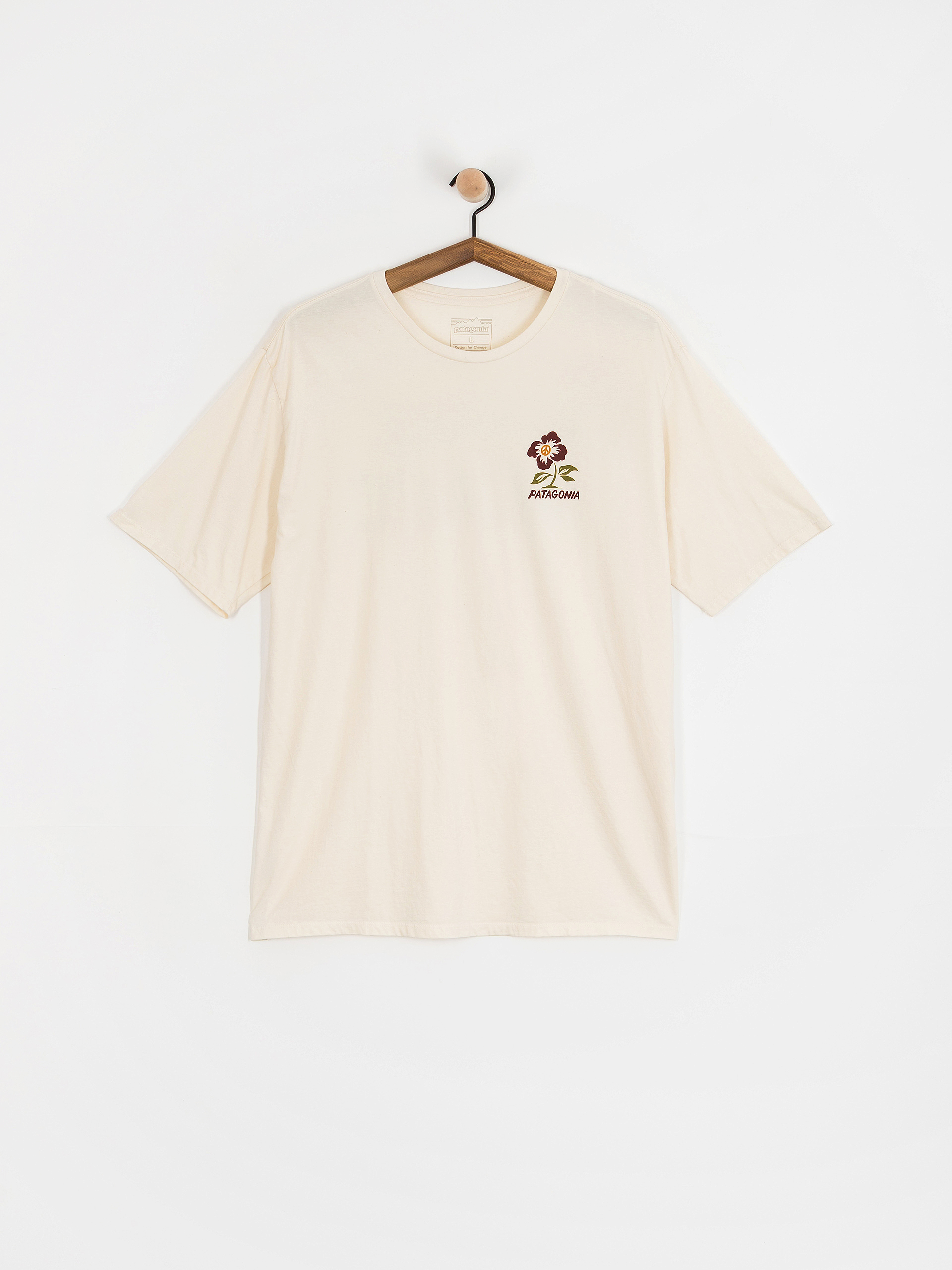 Patagonia T-Shirt Balance Organic (peace seeds undyed natural)