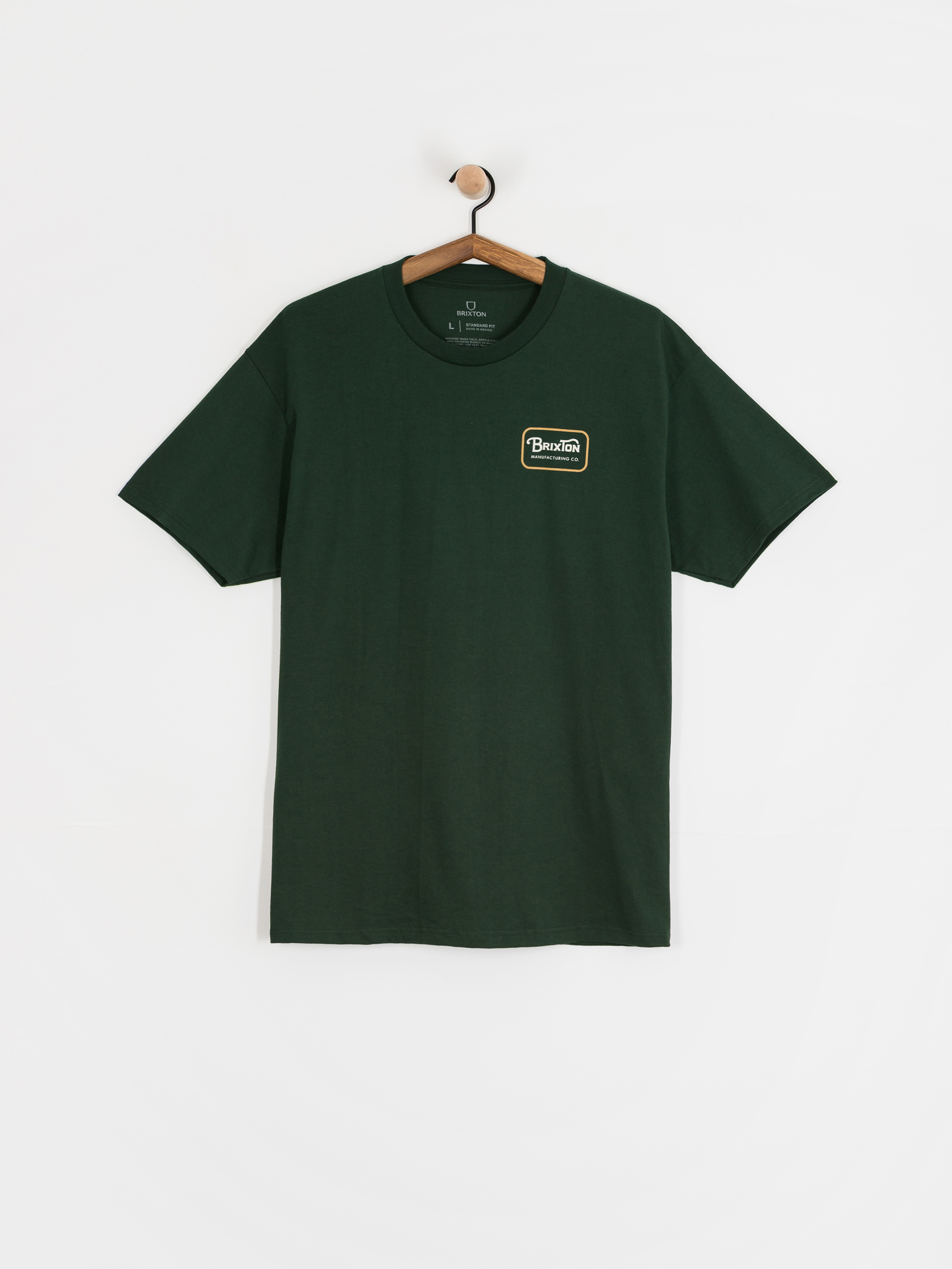 Brixton T-Shirt Grade Std (forest green/stone/washed copp)