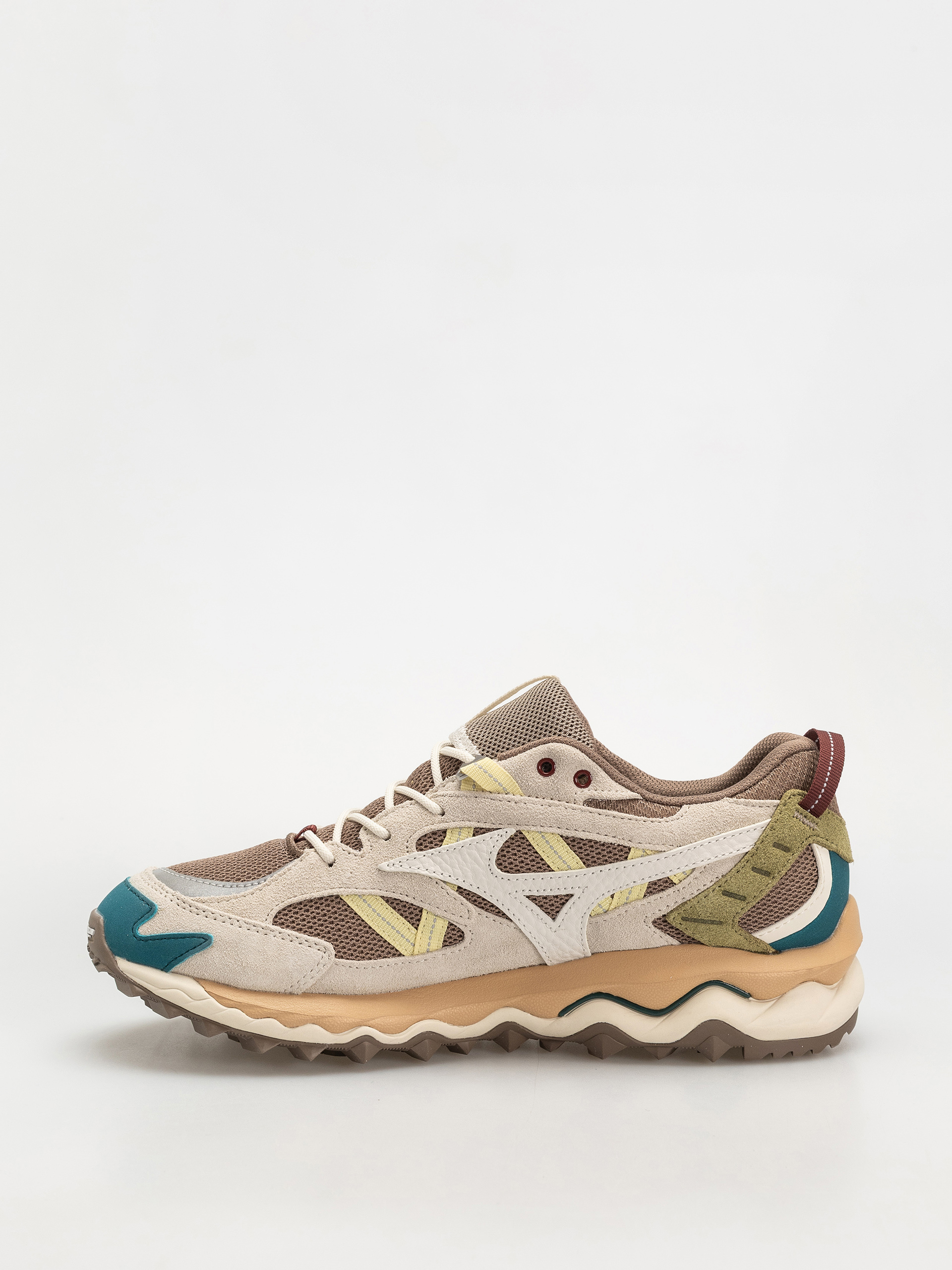 Mizuno Shoes Wave Mujin TL (fossil/snow white/summer sand)