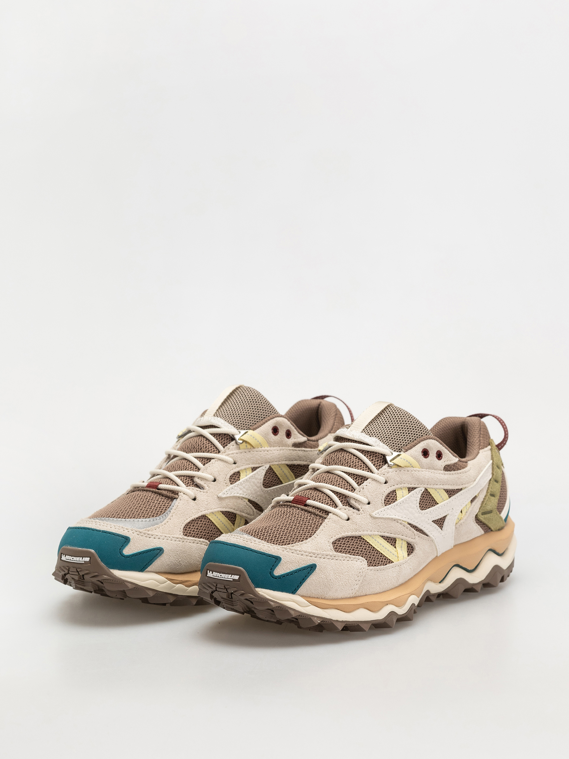 Mizuno Schuhe Wave Mujin TL (fossil/snow white/summer sand)