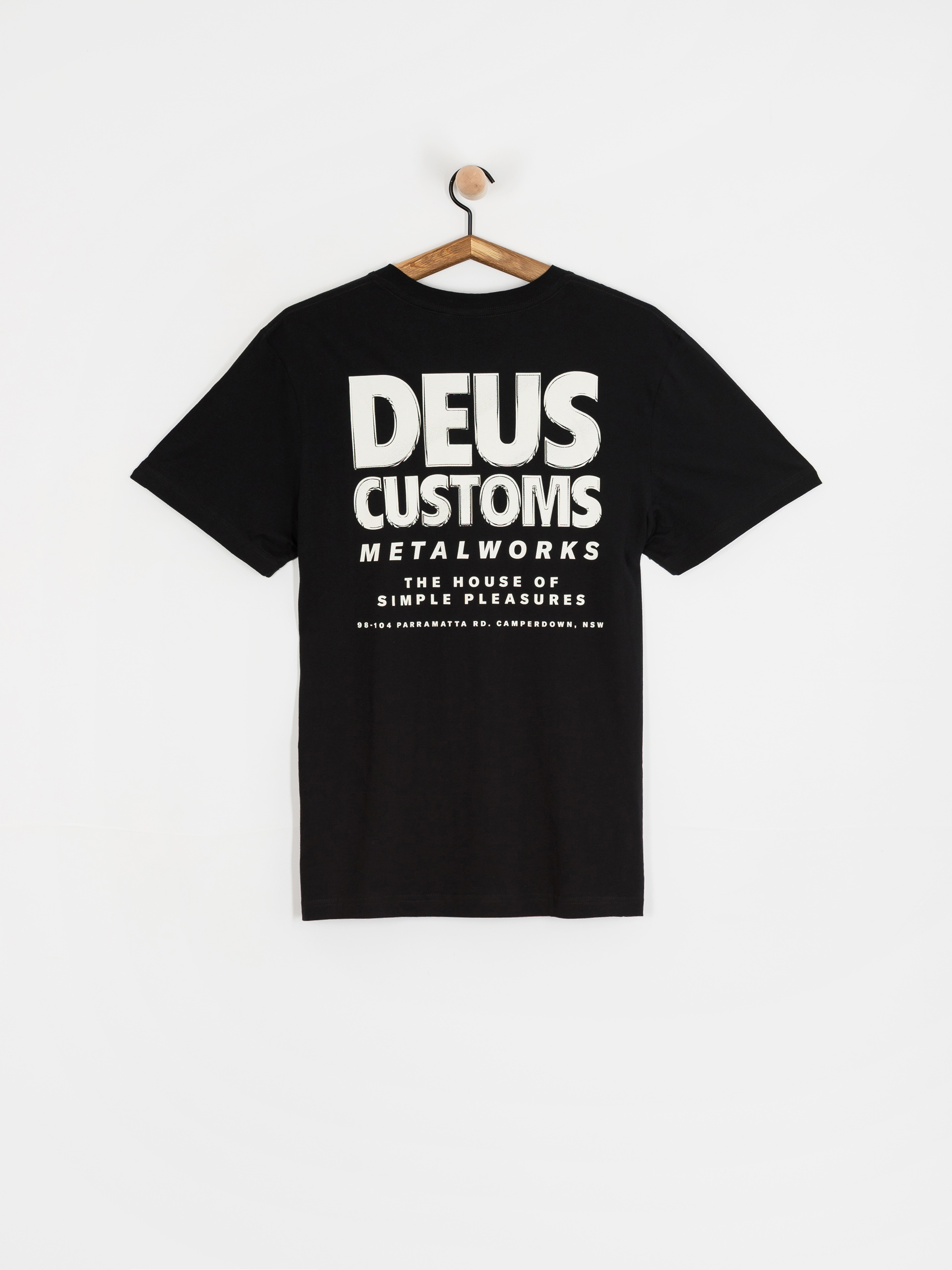 Deus Ex Machina T-Shirt Chromium (black)