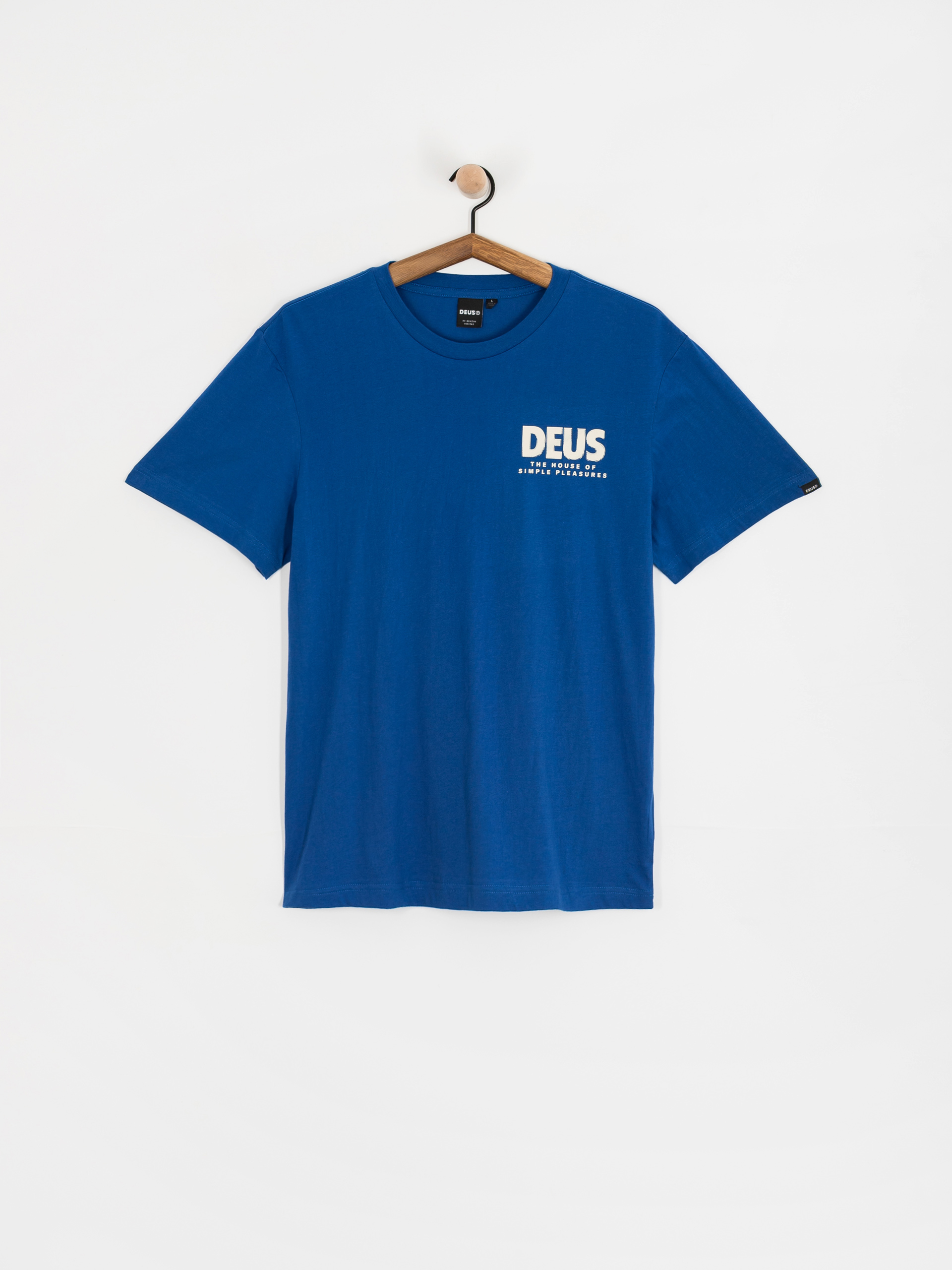 Deus Ex Machina T-Shirt Chromium (classic blue)