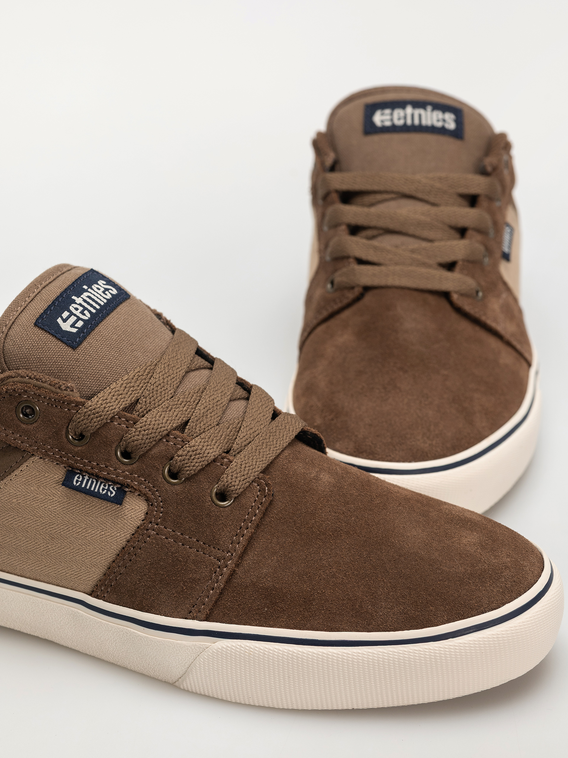 Etnies Barge Ls Shoes (brown/tan/blue)
