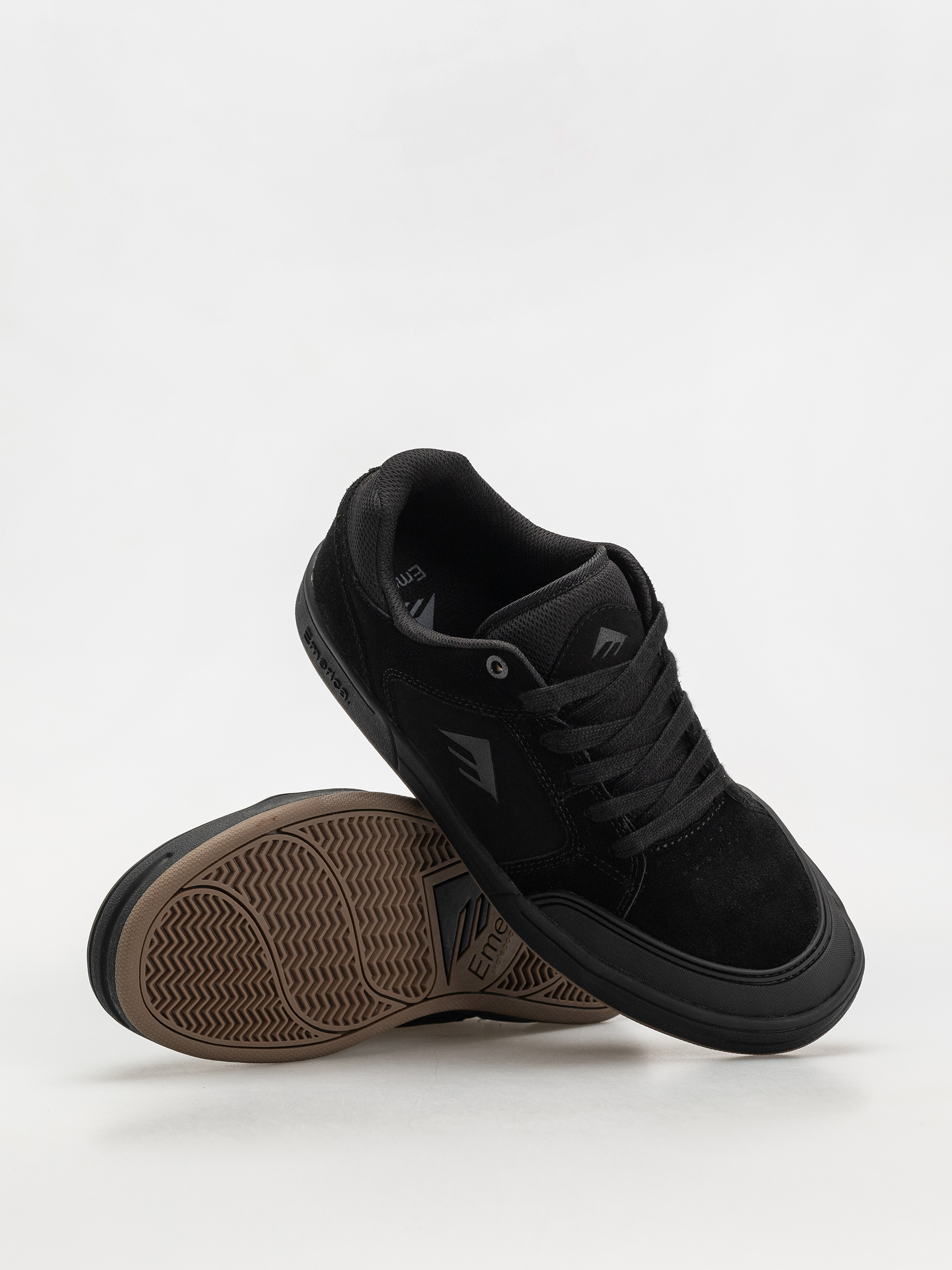 Emerica Heritic Schuhe (black/black/gum)