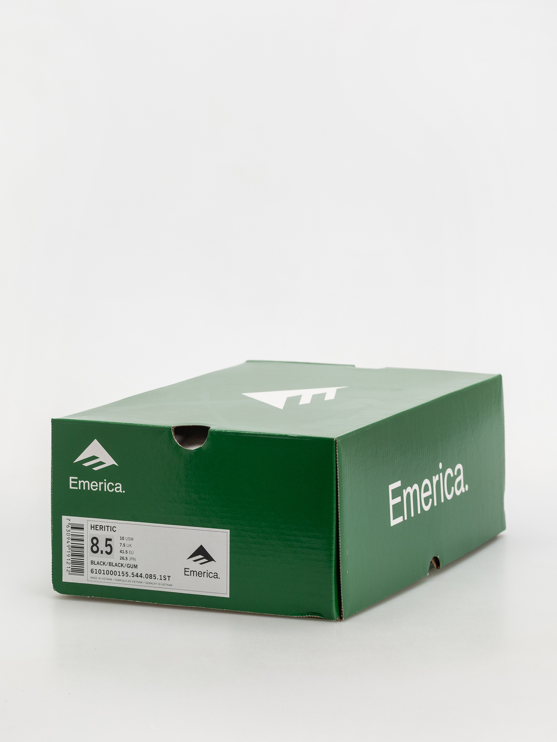Emerica Heritic Shoes (black/black/gum)