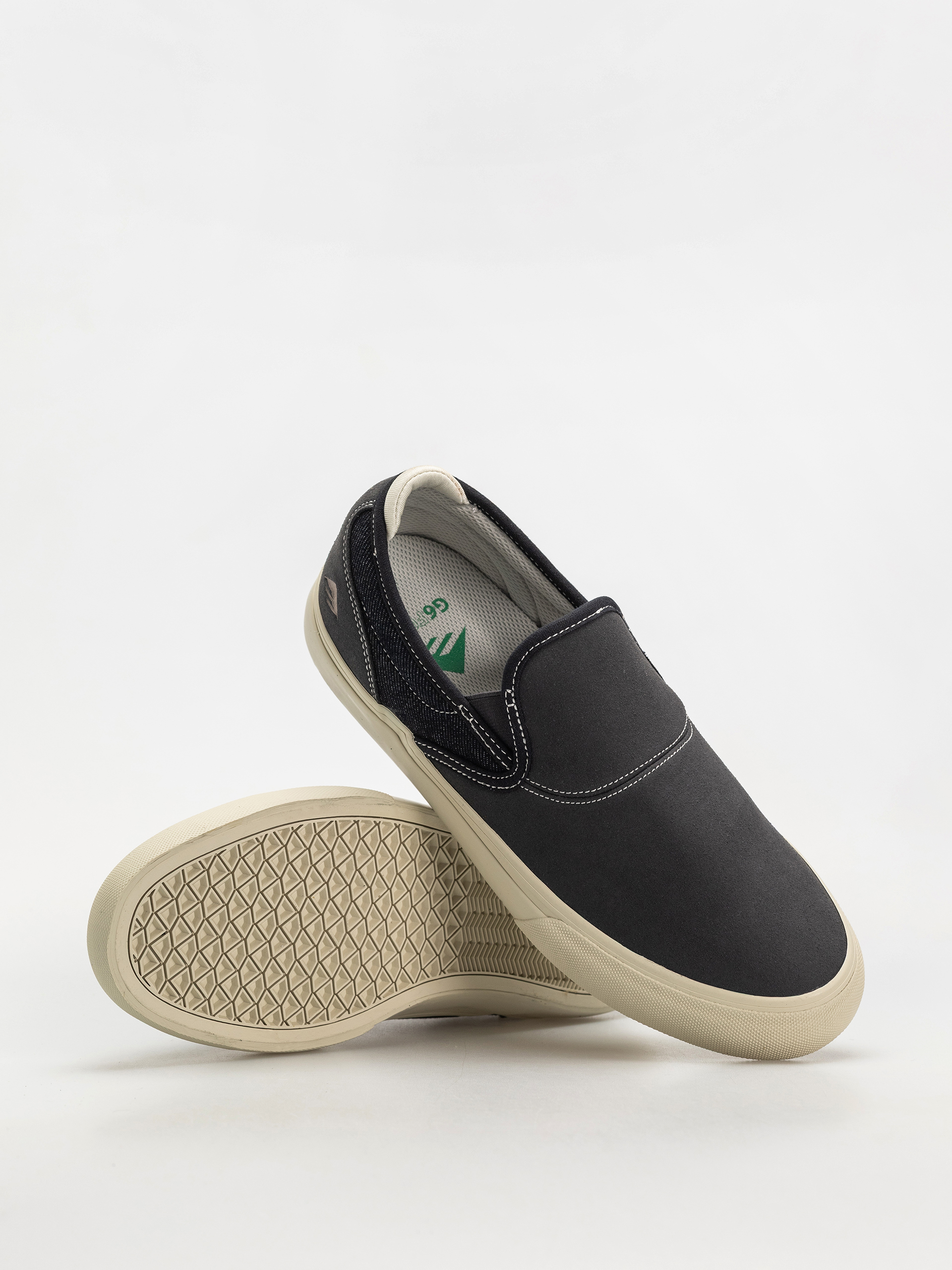 Emerica Wino G6 Slip On Schuhe (black/tan)