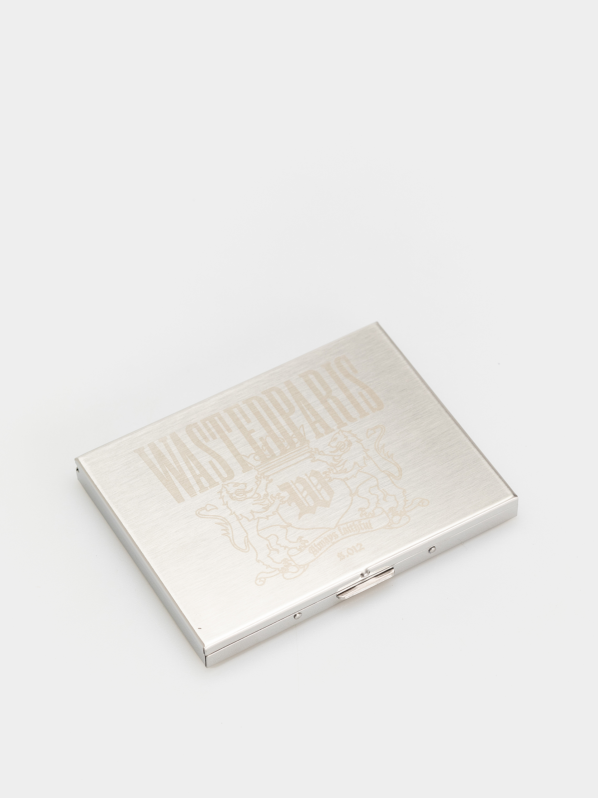 Wasted Paris Crest Metal Cigarette Case Akcesoria