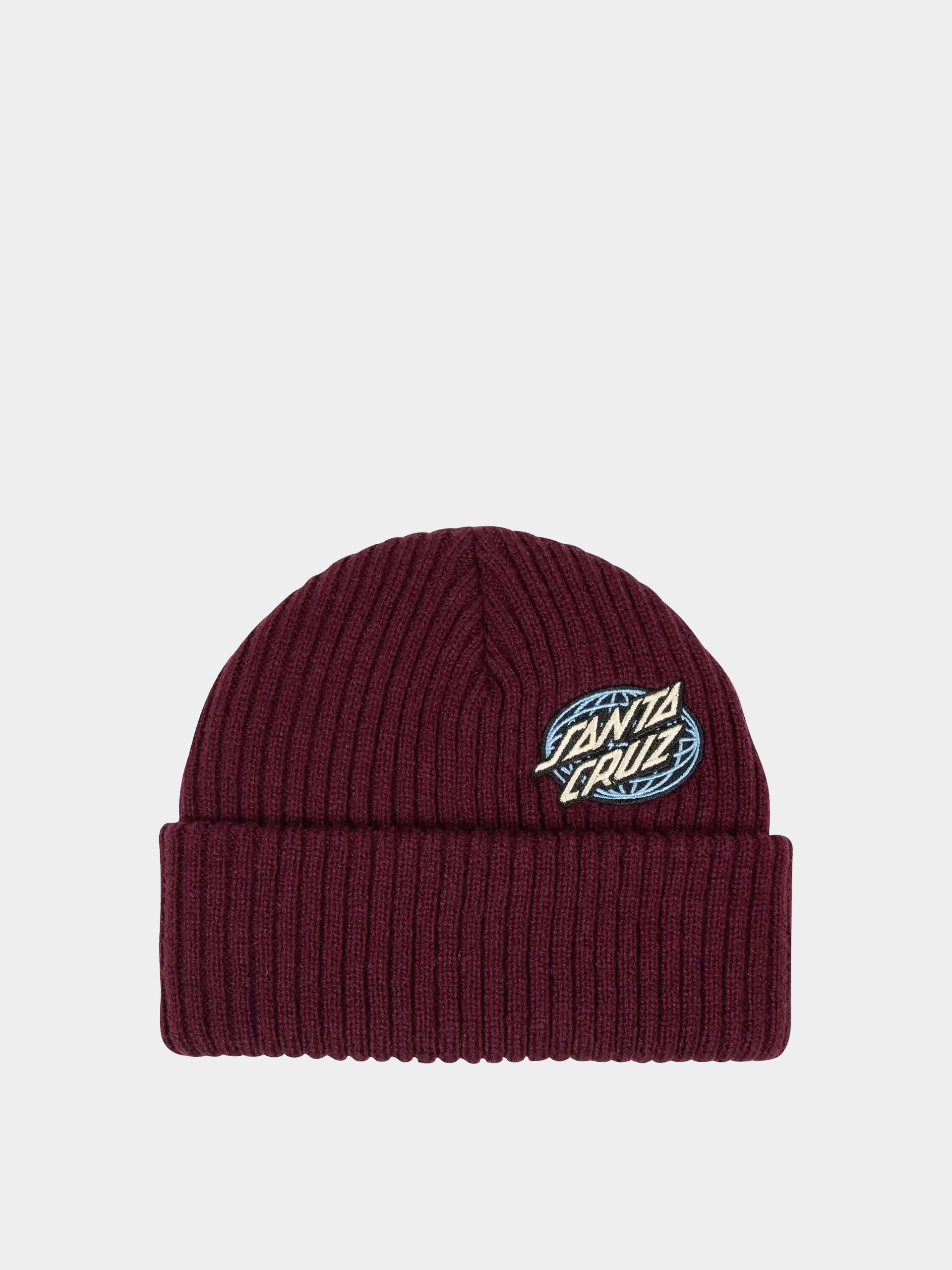 Santa Cruz Mütze Global Oval Dot (dark cherry)