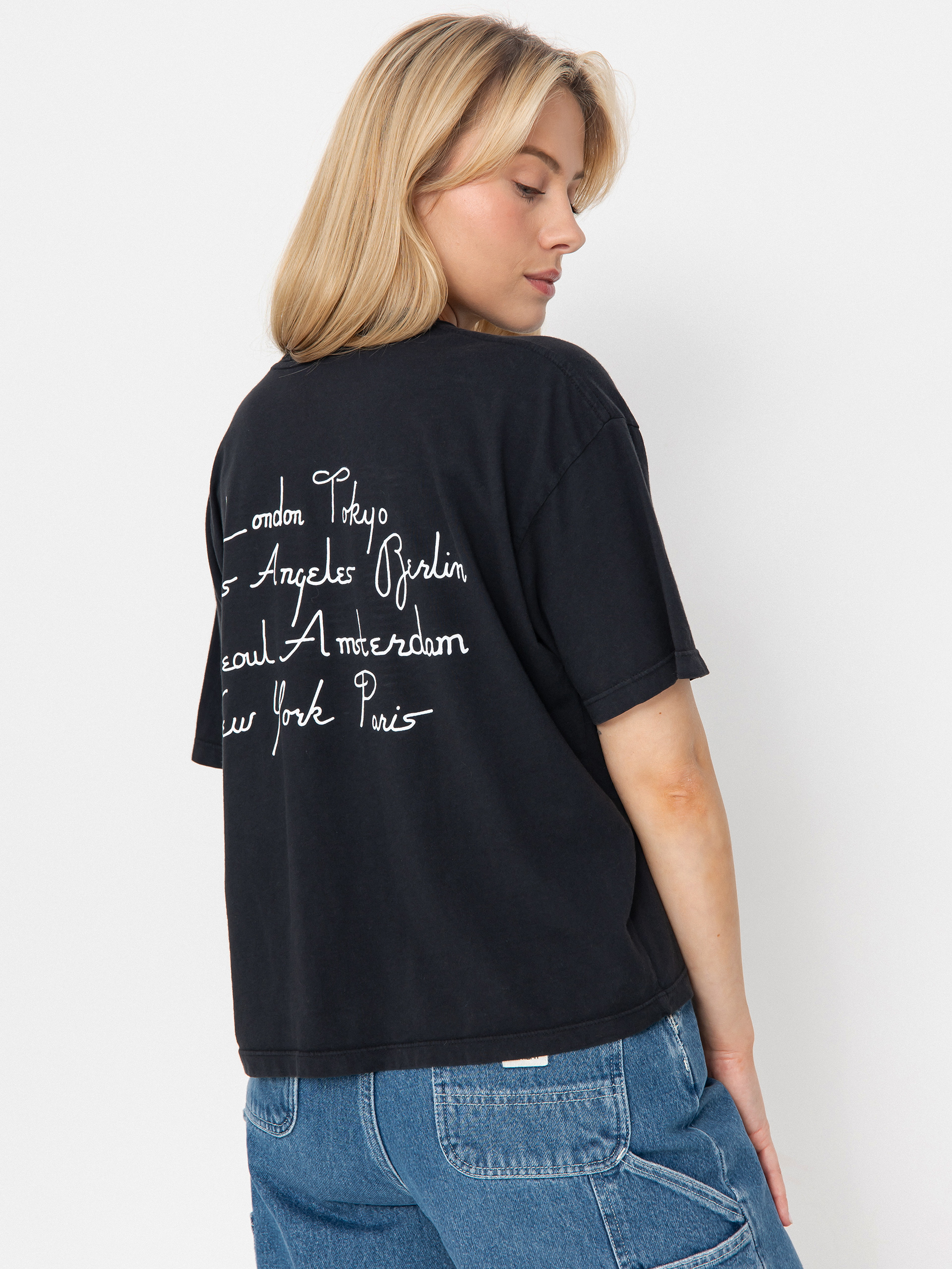 OBEY Obey Scripty Cities Wmn T-Shirt (digital black)