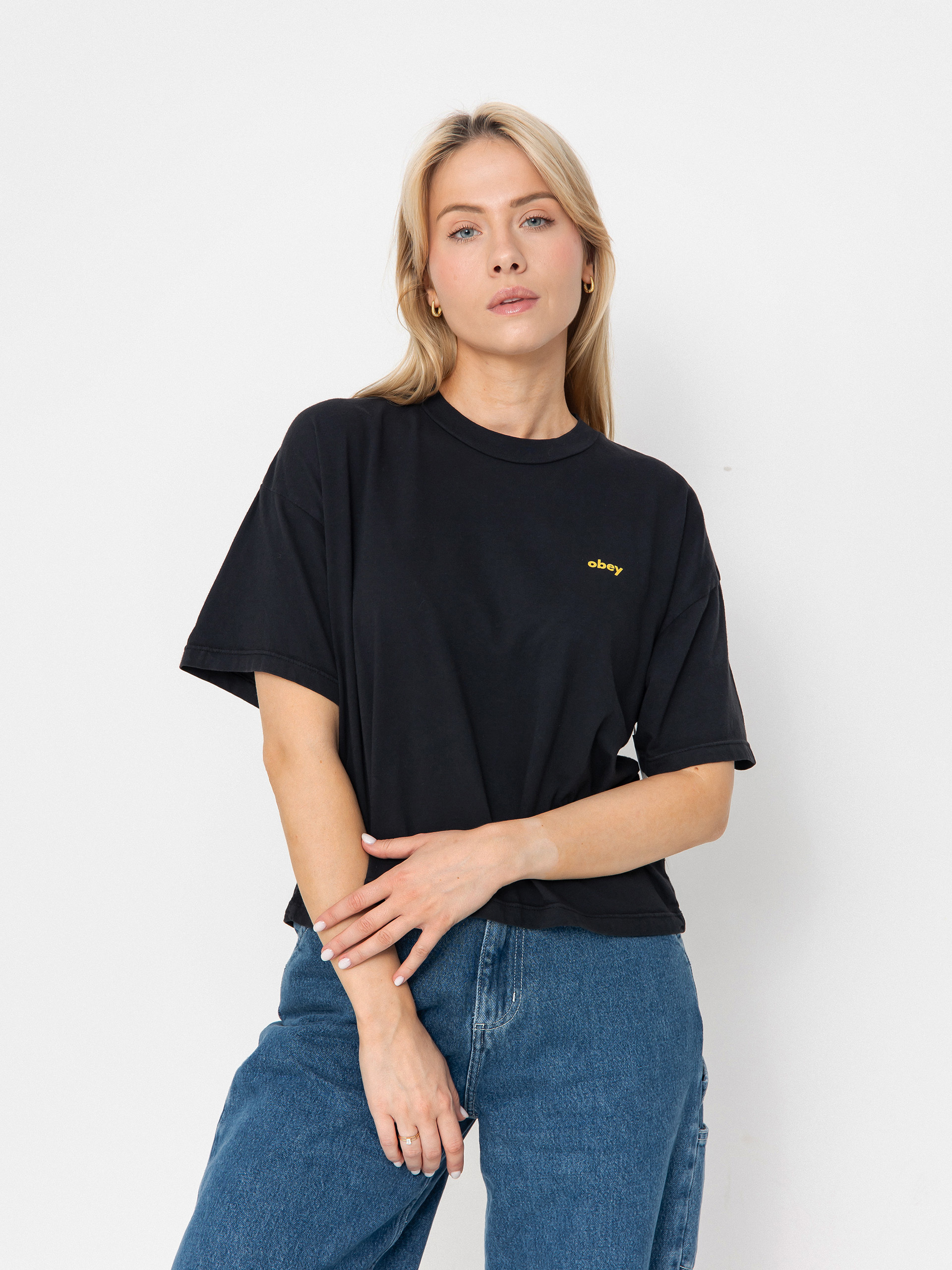 OBEY Obey Listen To The Best Wmn T-Shirt (digital black)