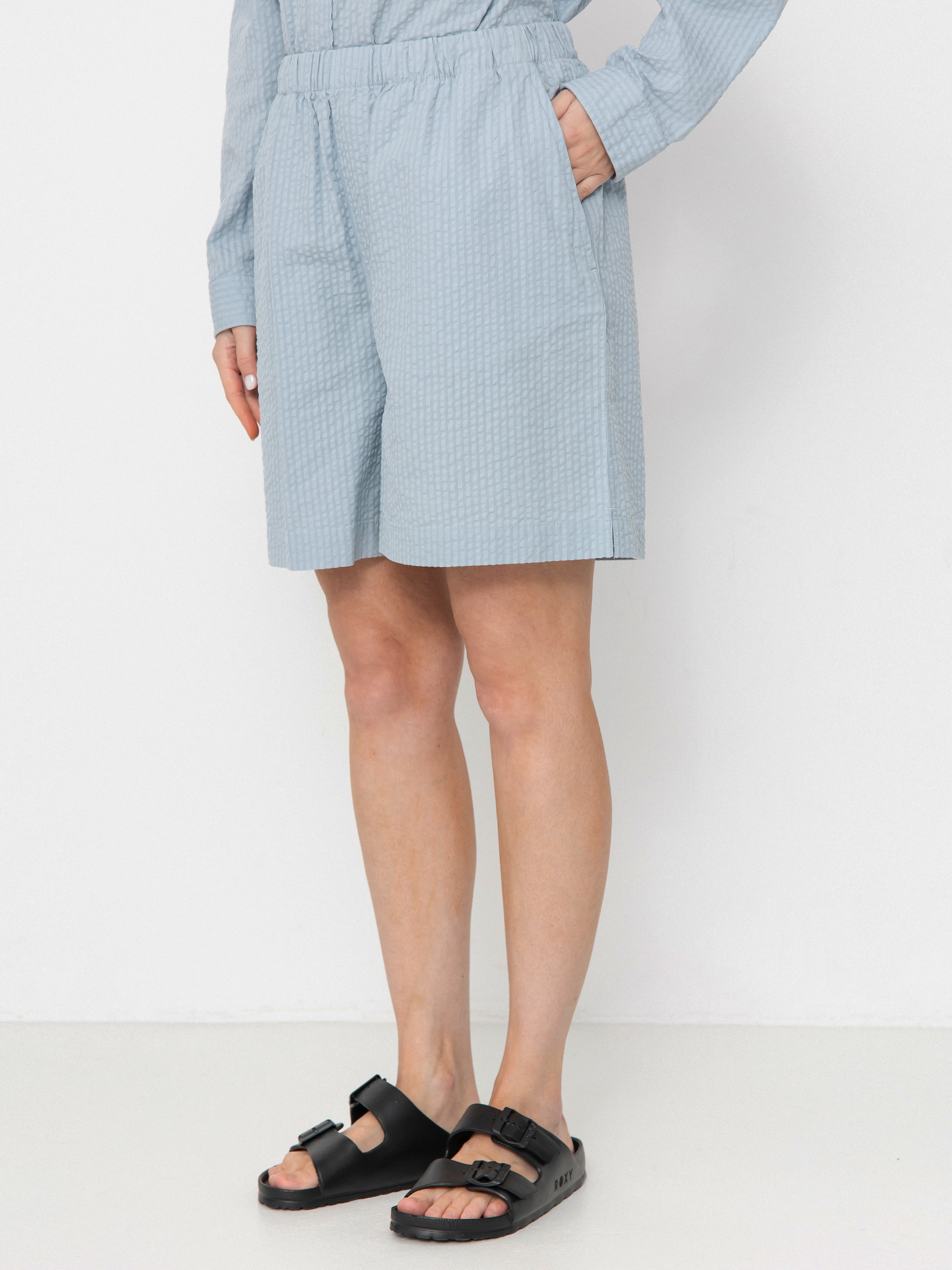 Carhartt WIP Toland Wmn Shorts (toland stripe/blue fog)