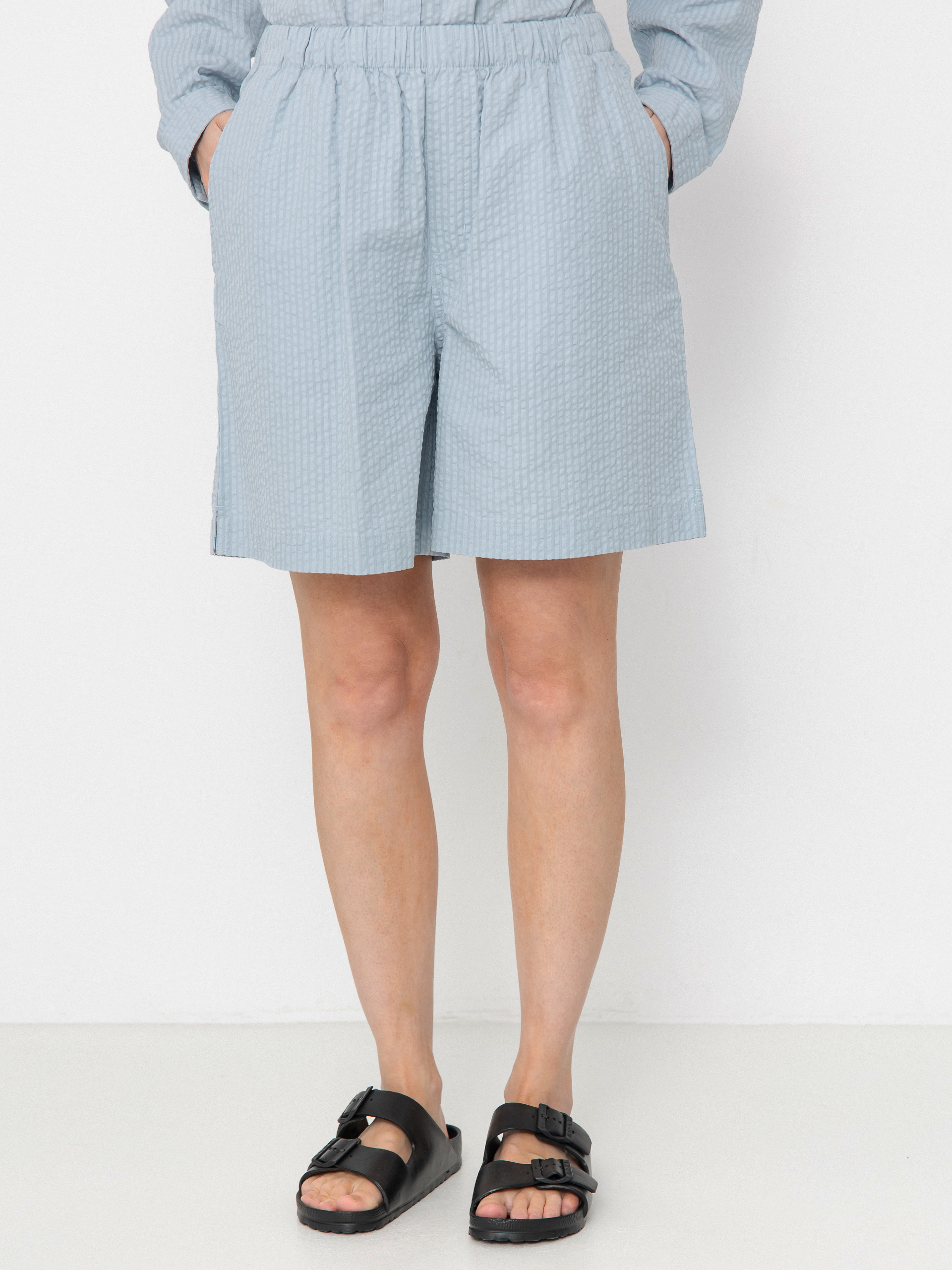 Carhartt WIP Toland Wmn Shorts (toland stripe/blue fog)