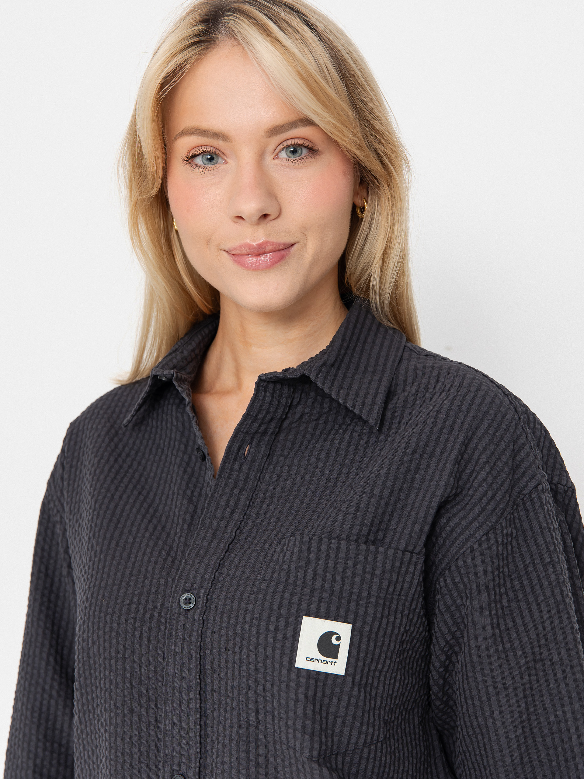 Carhartt WIP Toland Wmn Hemd (toland stripe/black)