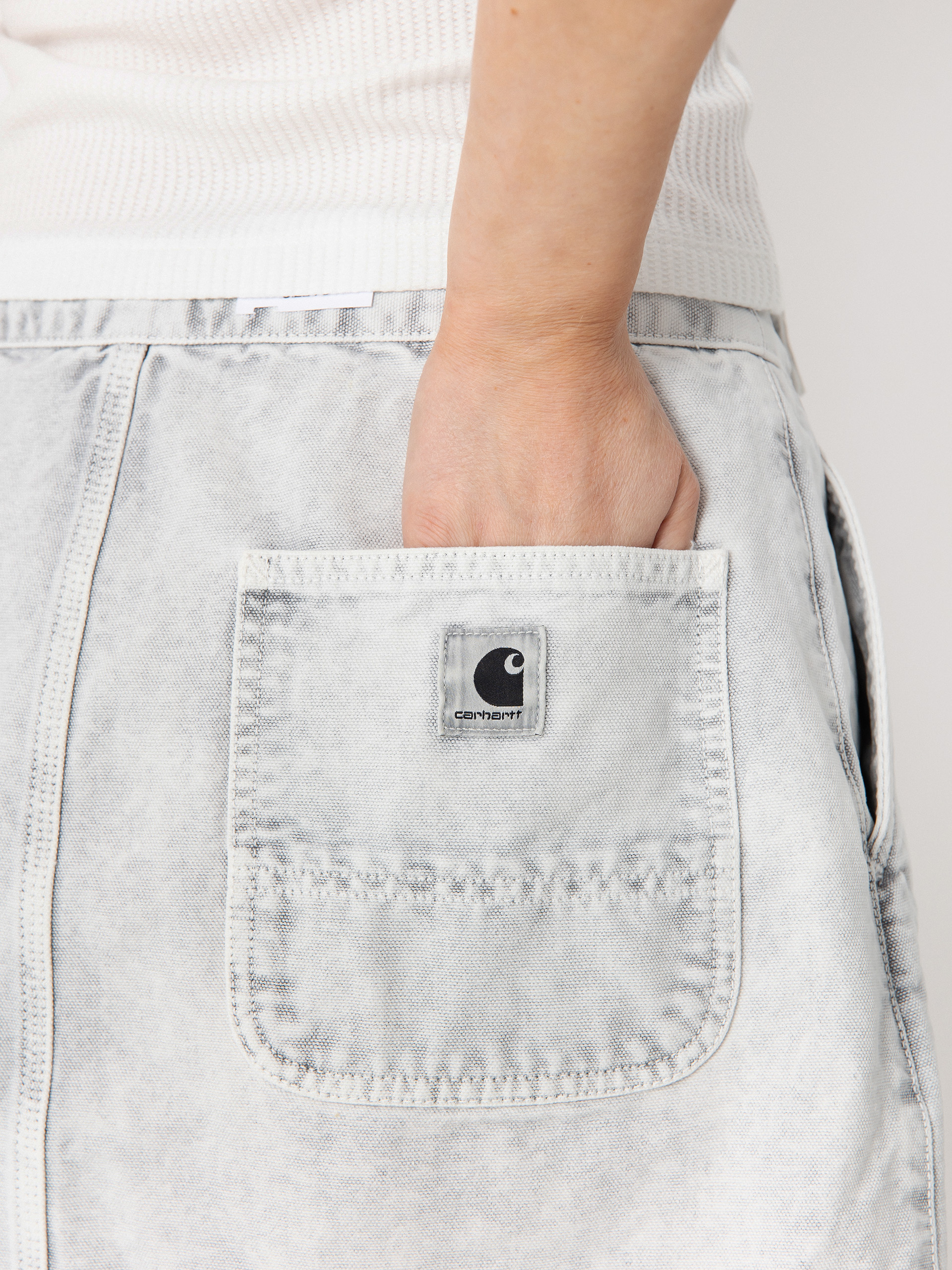 Carhartt WIP Emery Wmn Skirt (black/chalk wash)