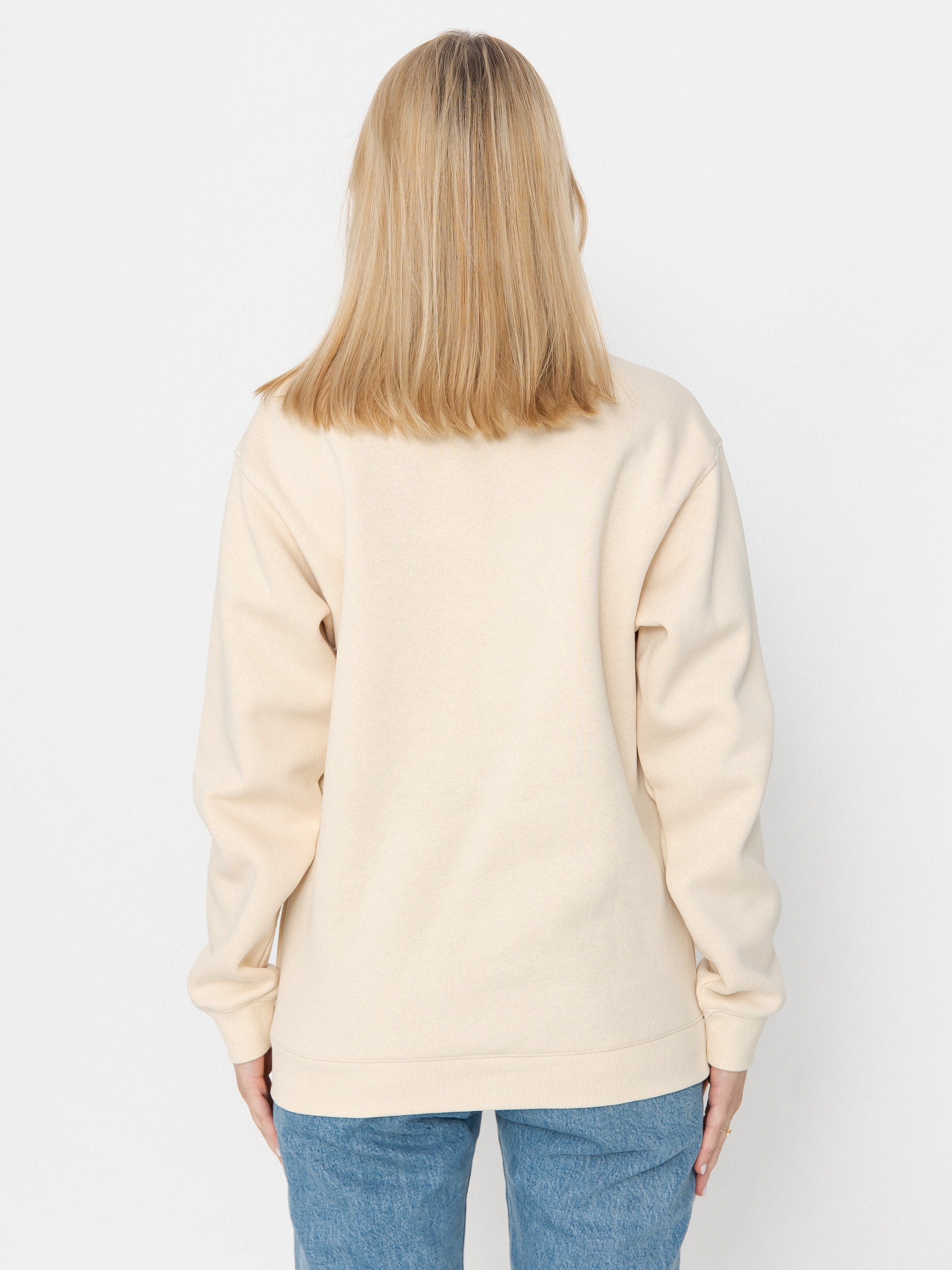 Roxy Sweatshirt Surf Stoked Crew Brushed Vint Wmn (parchment)