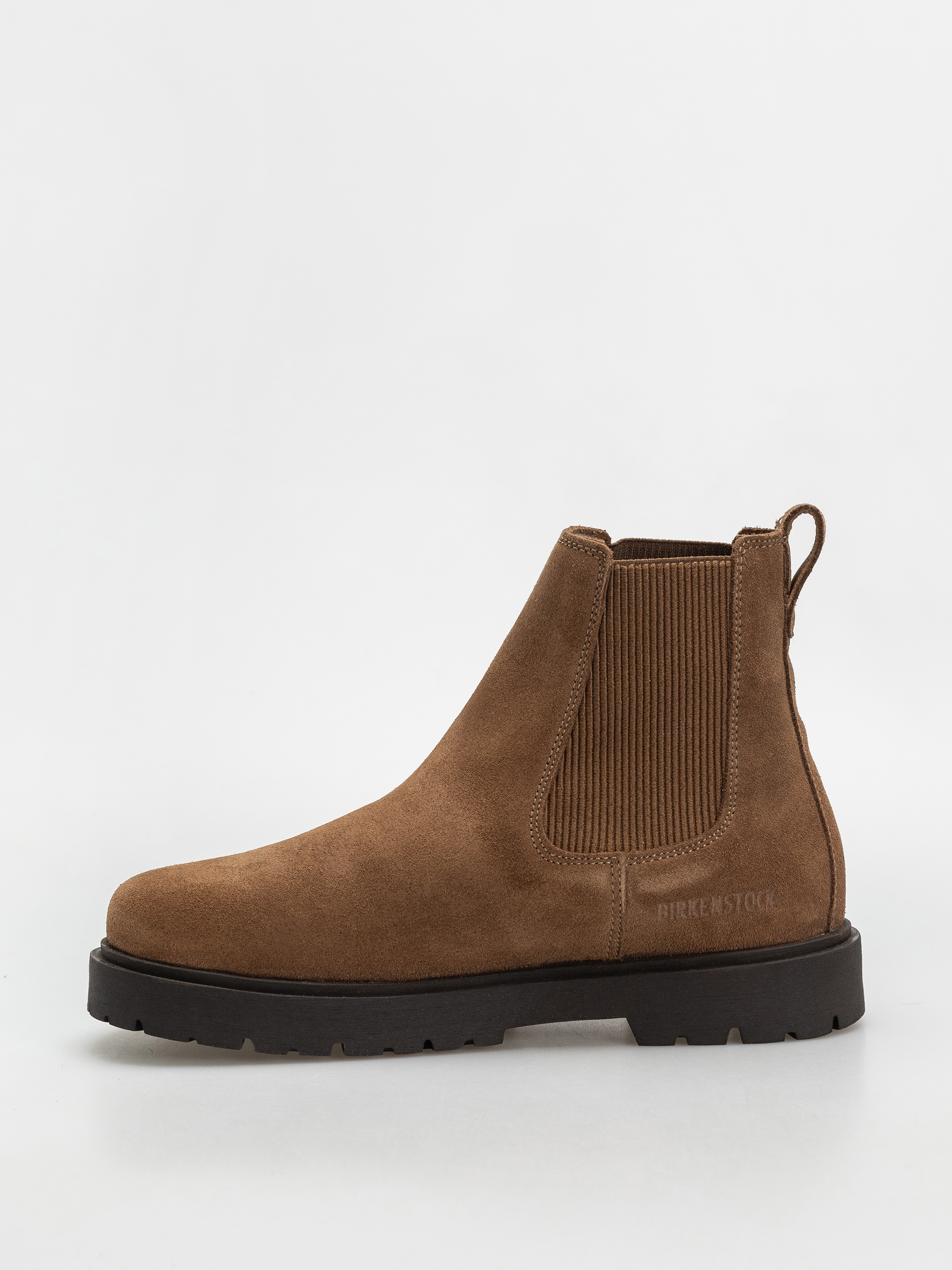 Birkenstock Schuhe Highwood Slip On Suede Leather Narrow Wmn (dark tea)