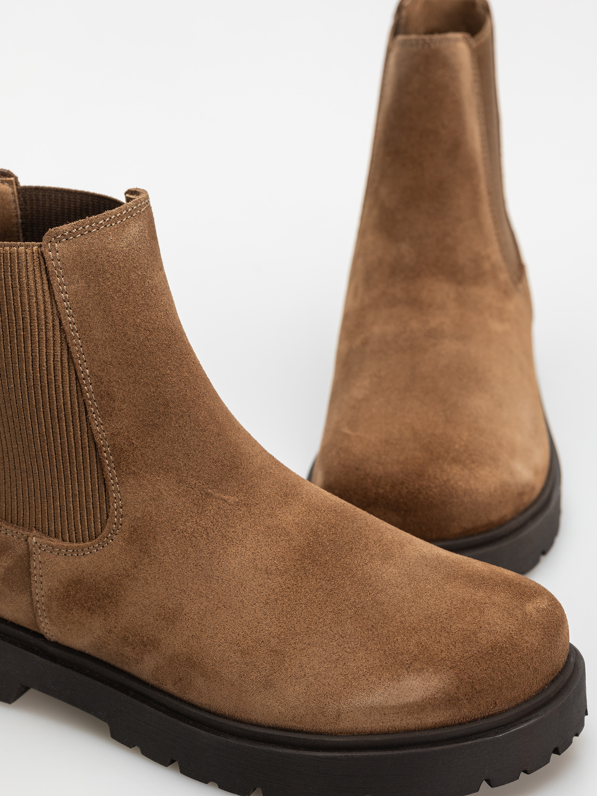 Birkenstock Schuhe Highwood Slip On Suede Leather Narrow Wmn (dark tea)