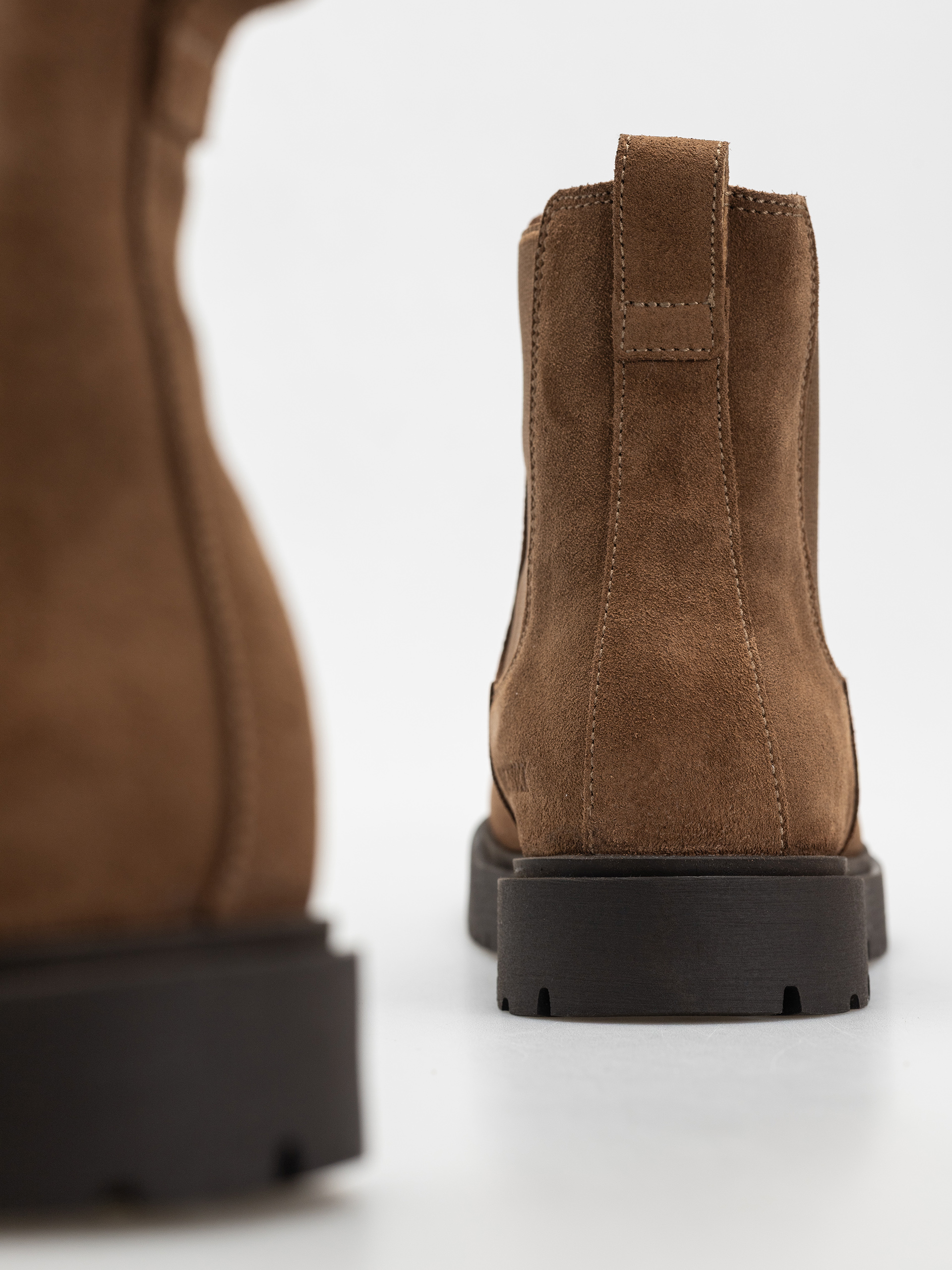 Birkenstock Schuhe Highwood Slip On Suede Leather Narrow Wmn (dark tea)