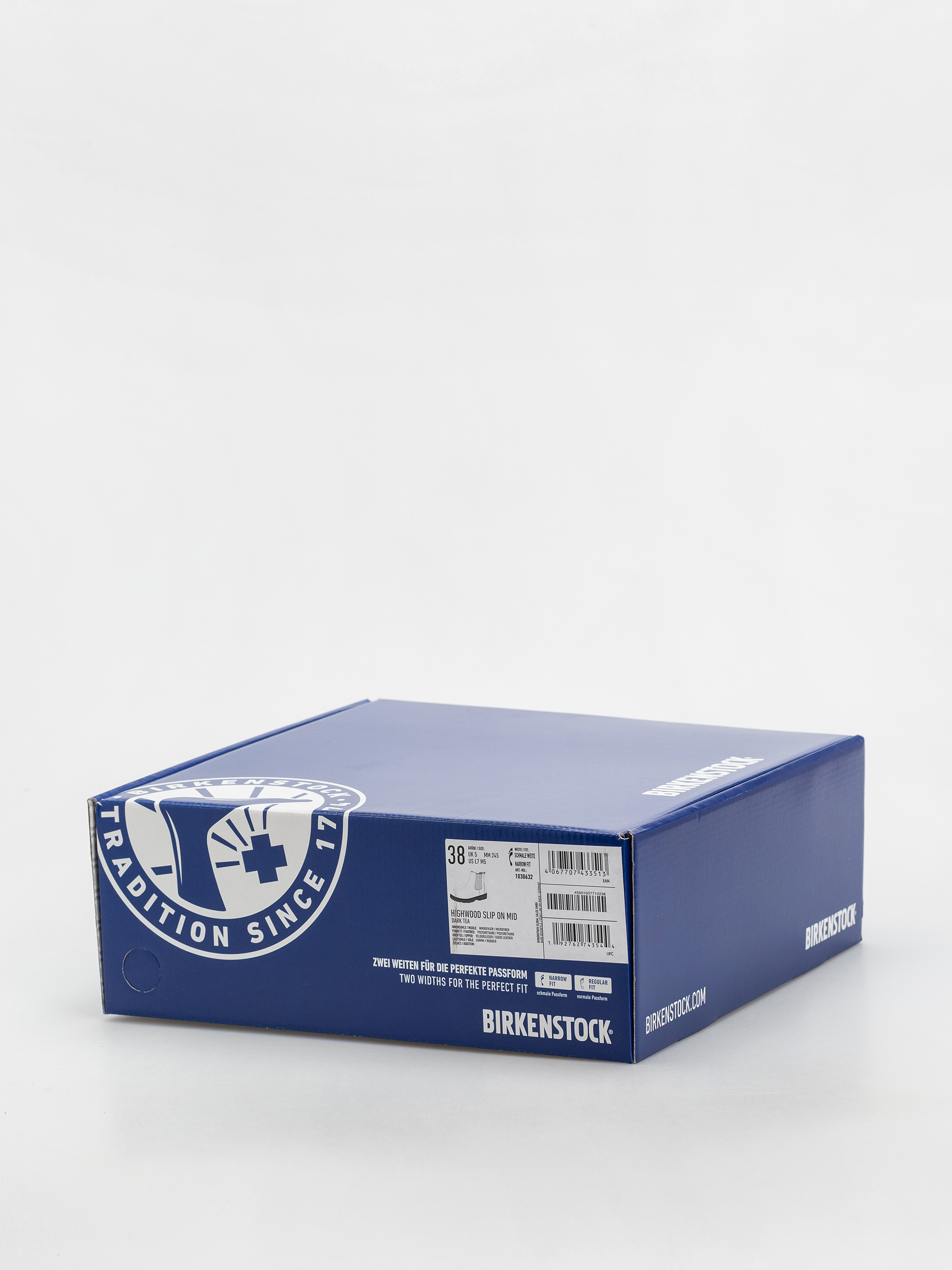 Birkenstock Schuhe Highwood Slip On Suede Leather Narrow Wmn (dark tea)