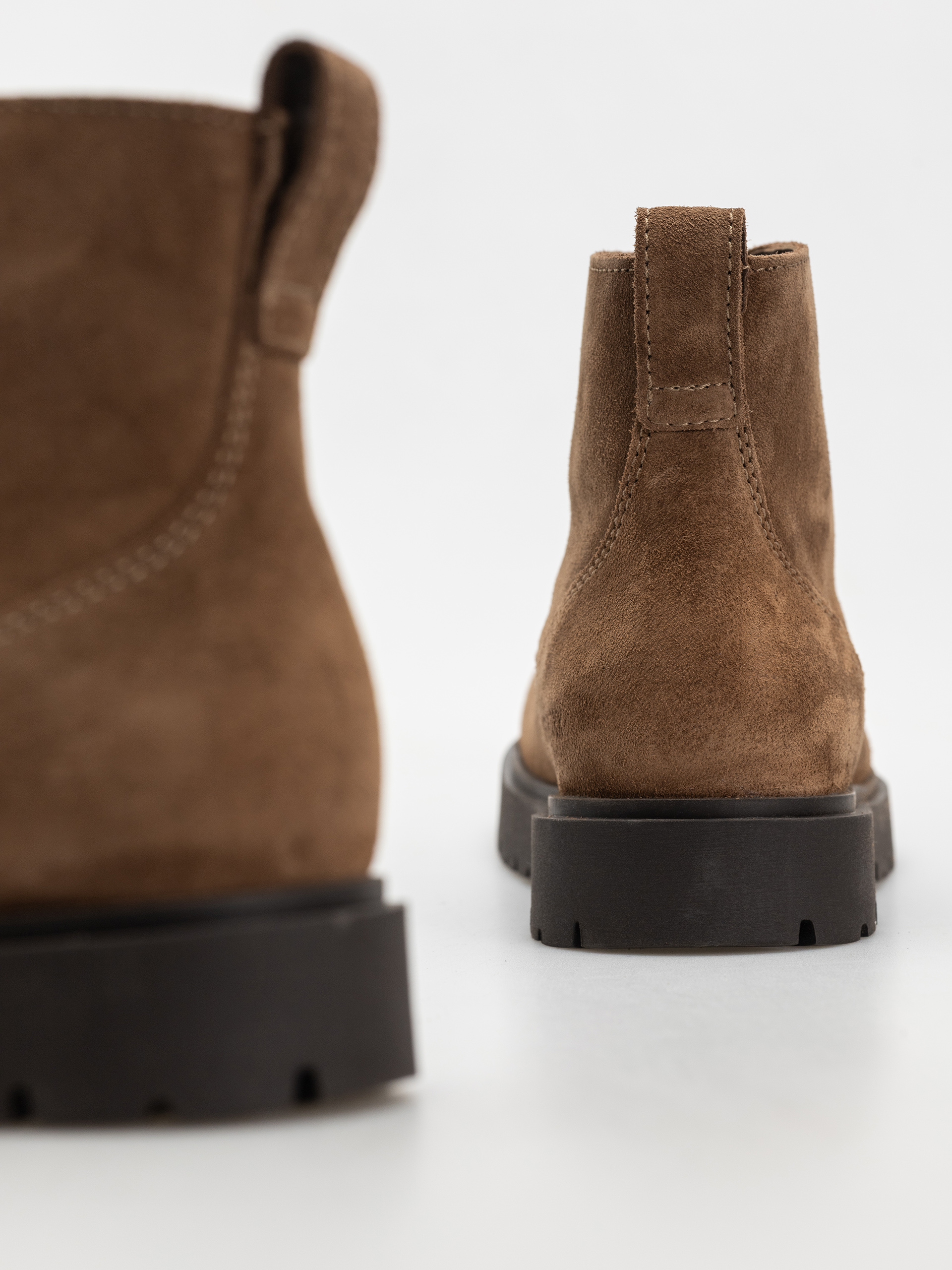 Birkenstock Shoes Highwood Lace Mid Suede Leather Narrow Wmn (dark tea)