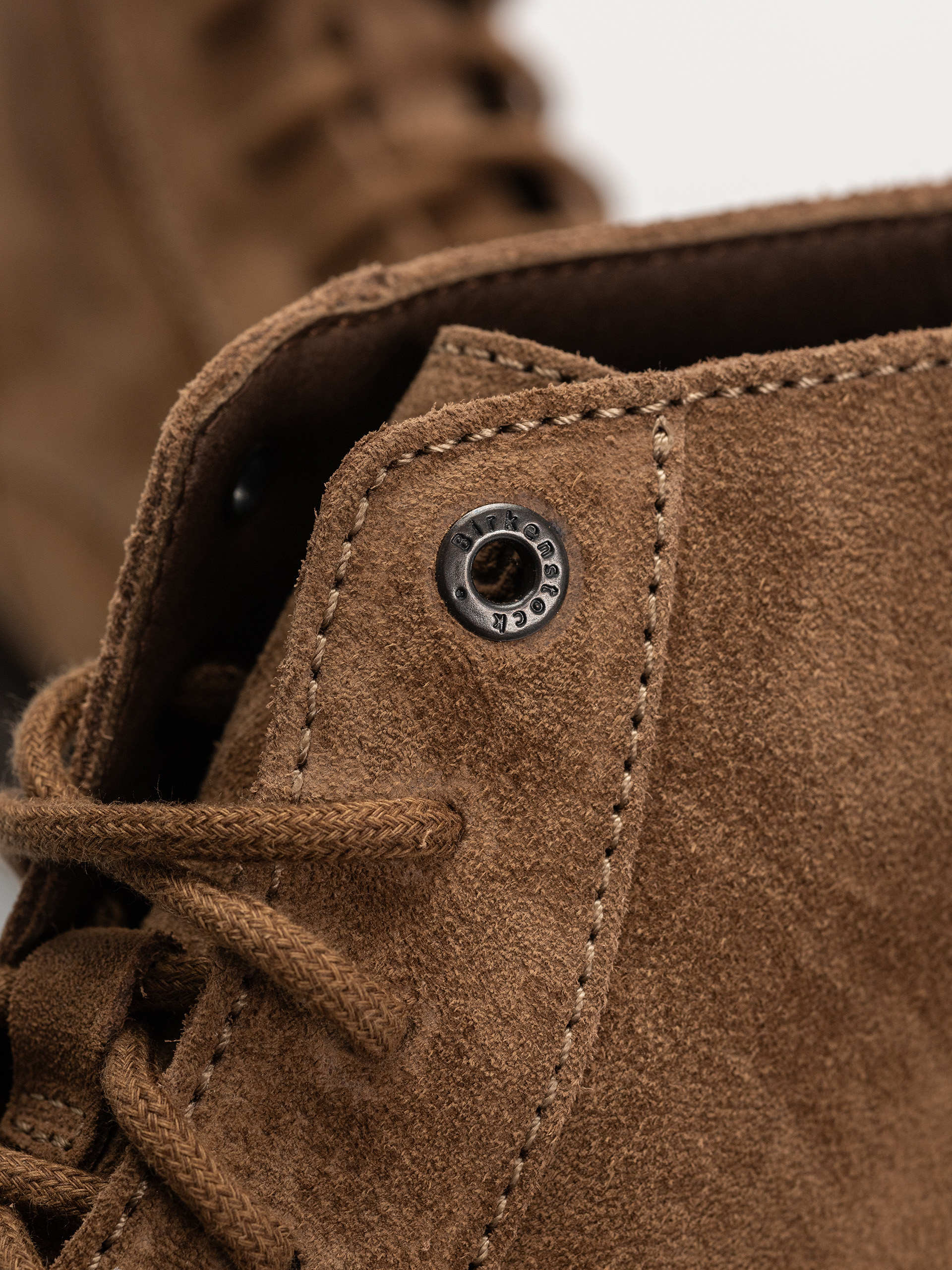 Birkenstock Shoes Highwood Lace Mid Suede Leather Regular (dark tea)