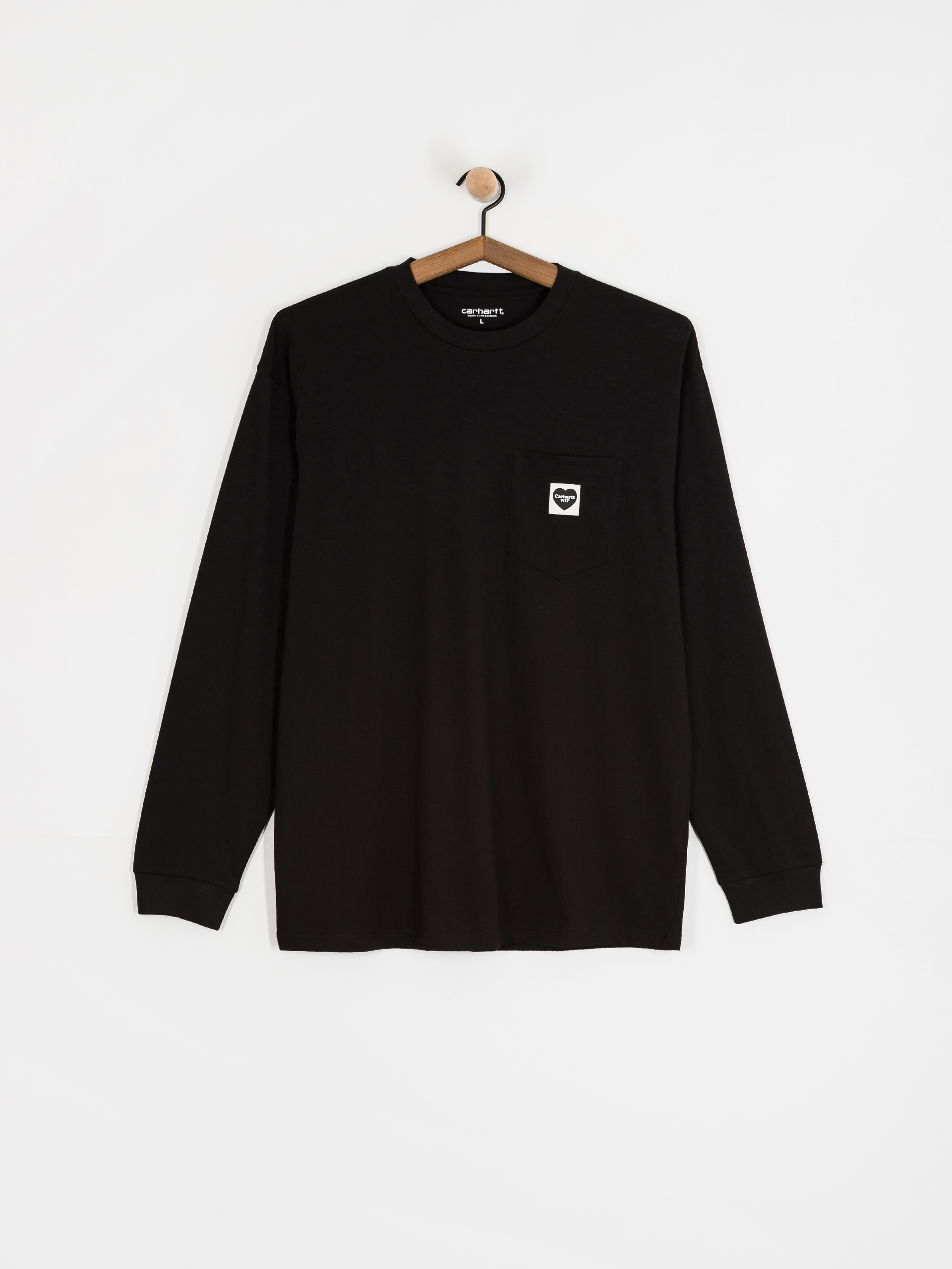 Carhartt WIP Longsleeve Pocket Heart (black/black)