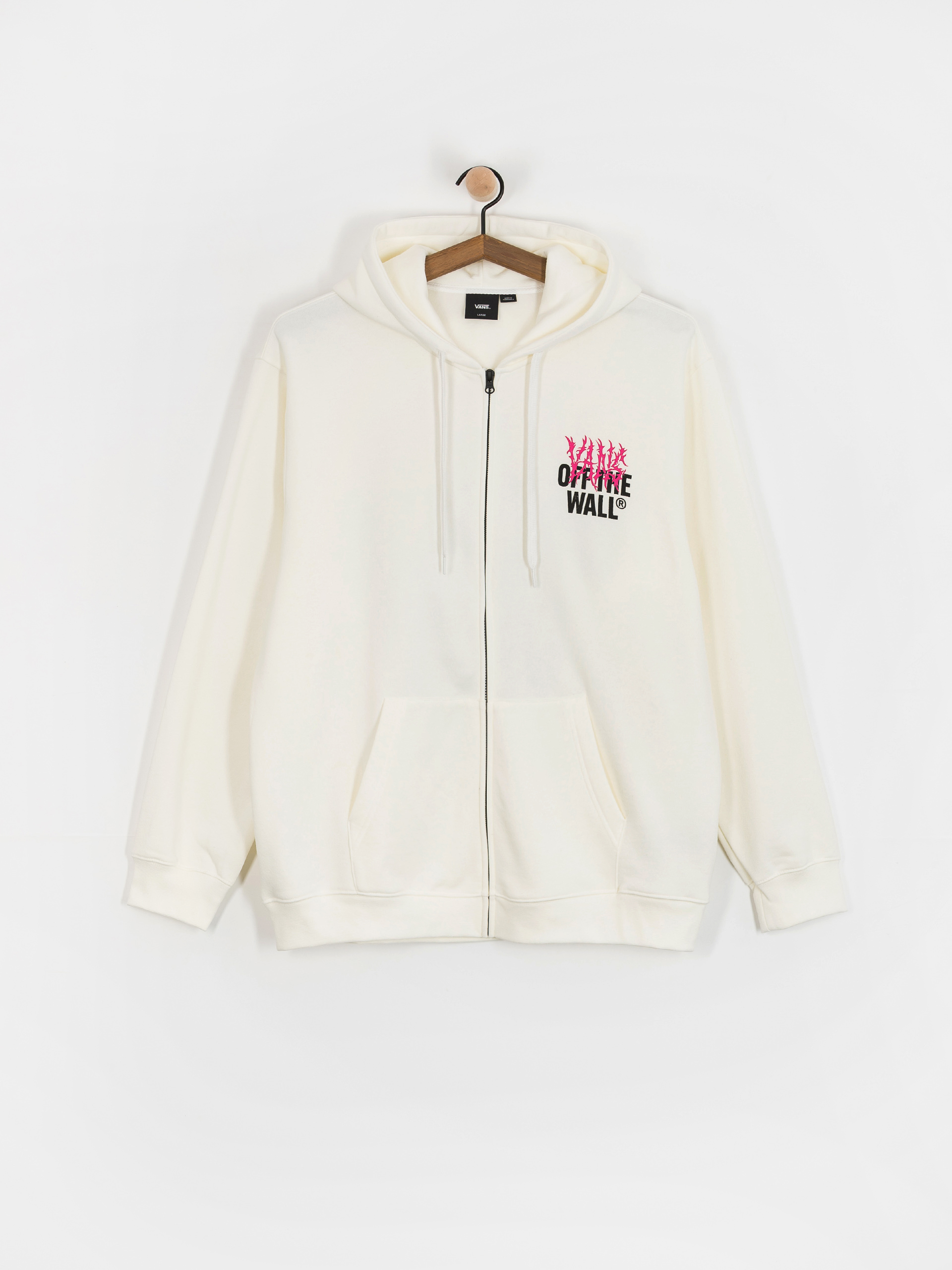 Vans Metal Wall Full Zip Sweatshirt (mountain essentials marshmallow)