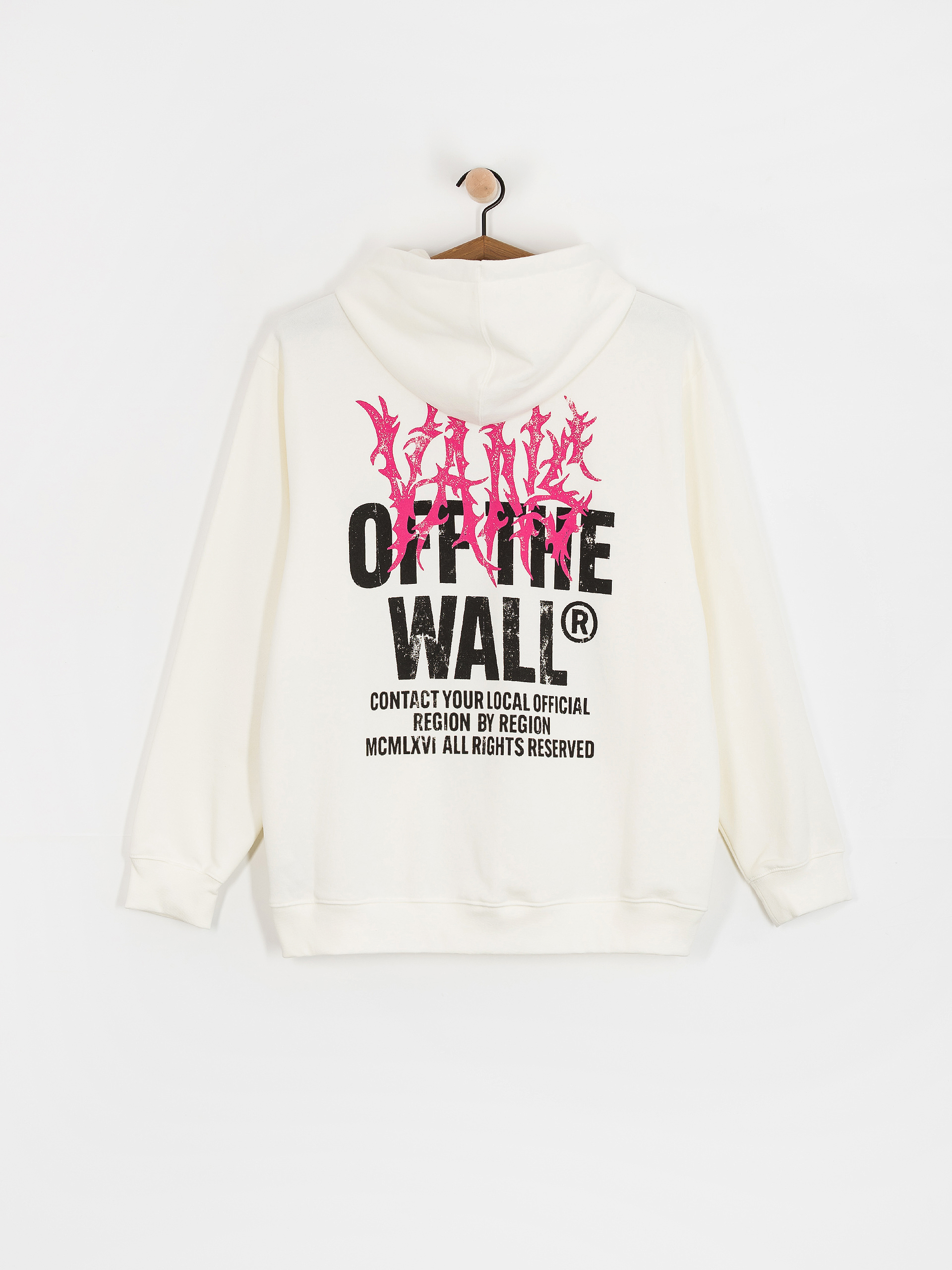 Vans Metal Wall Full Zip Sweatshirt (mountain essentials marshmallow)