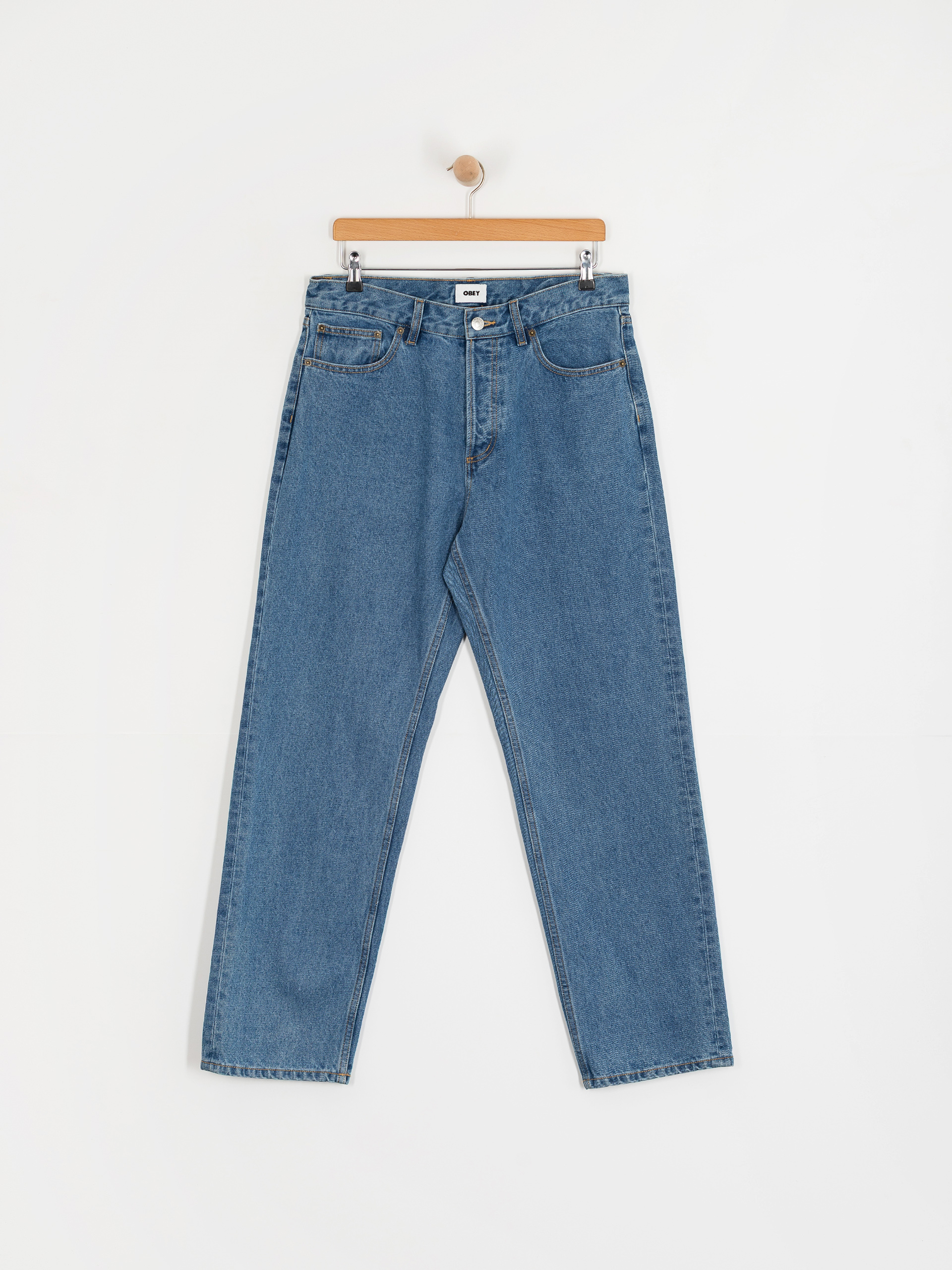 OBEY Hardwork Denim Pants - blue (light indigo)