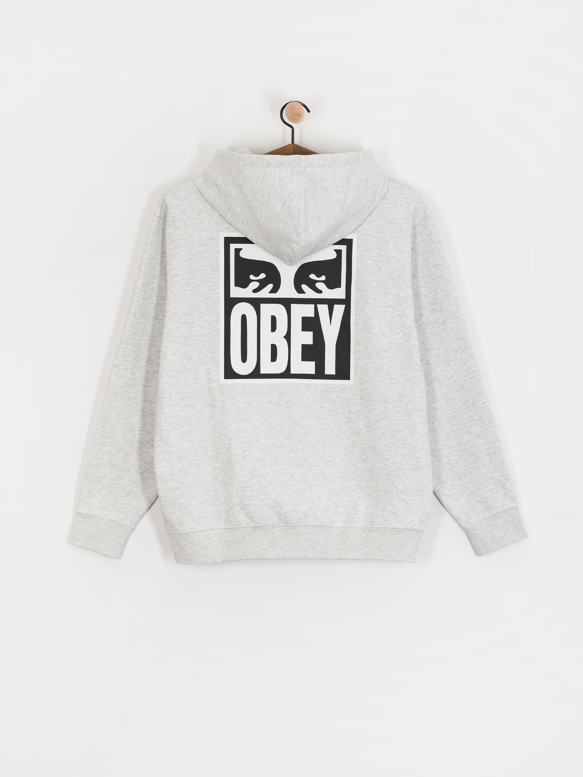 OBEY Obey Eyes Icon HD Hoodie (heather grey)