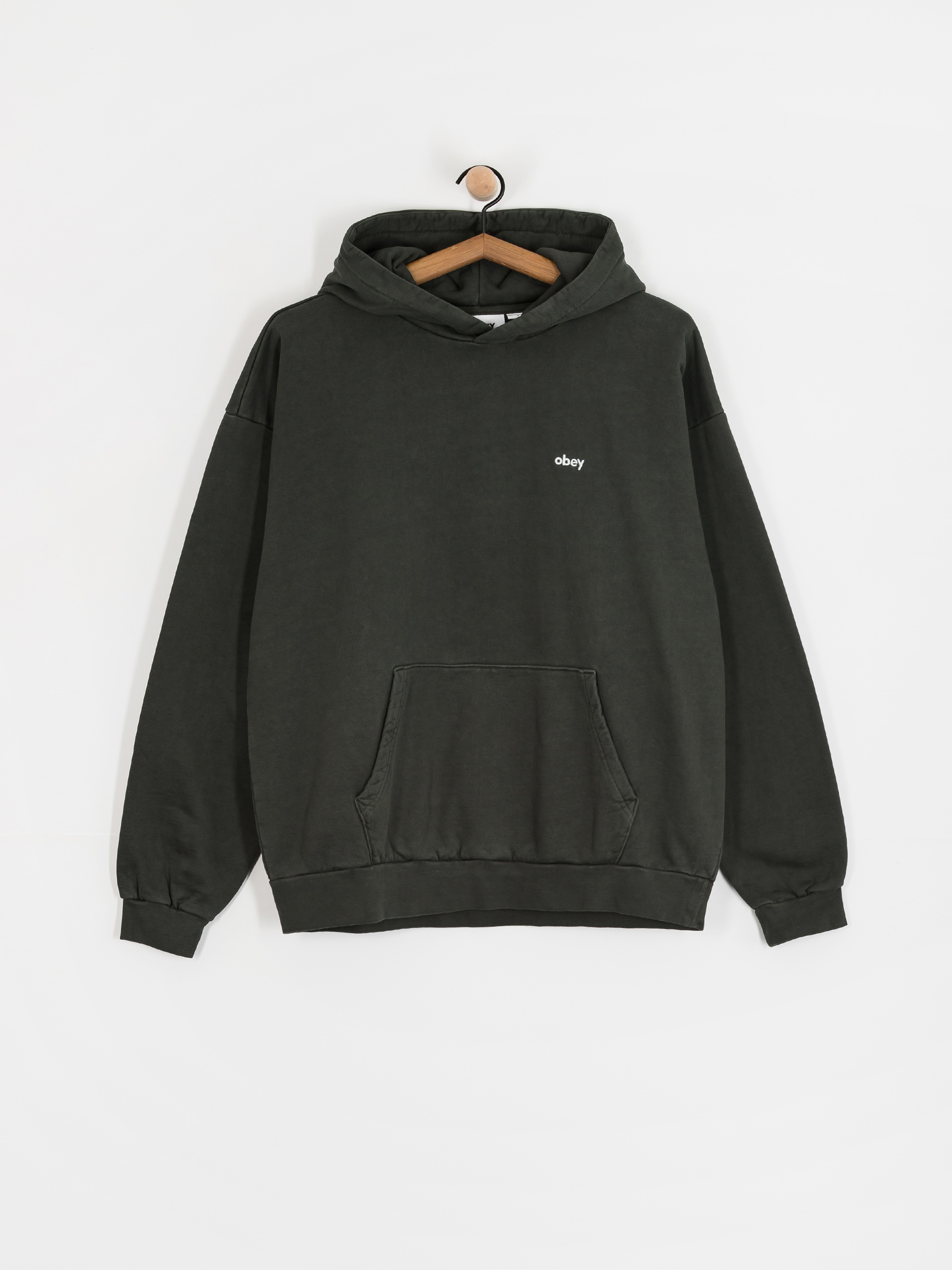 OBEY Lowercase Pigment HD Hoodie (pigment pirate black)