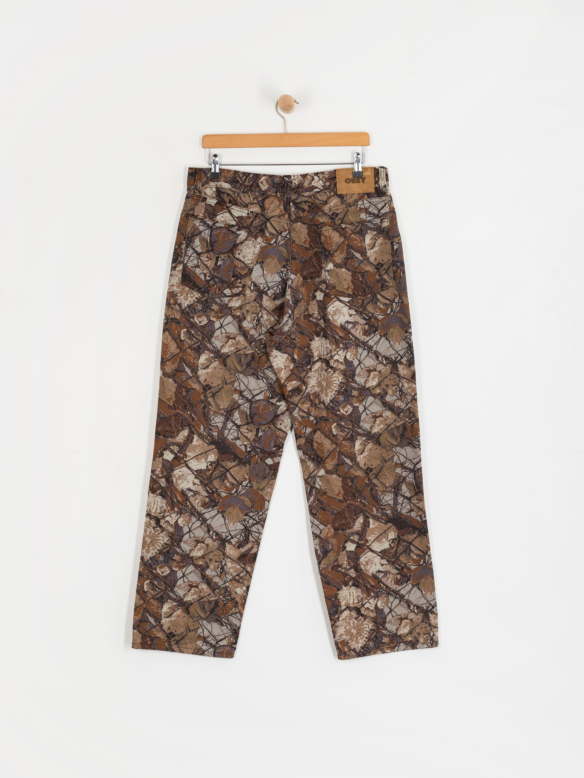 OBEY Classic Baggy Denim Hose (fence camo multi)