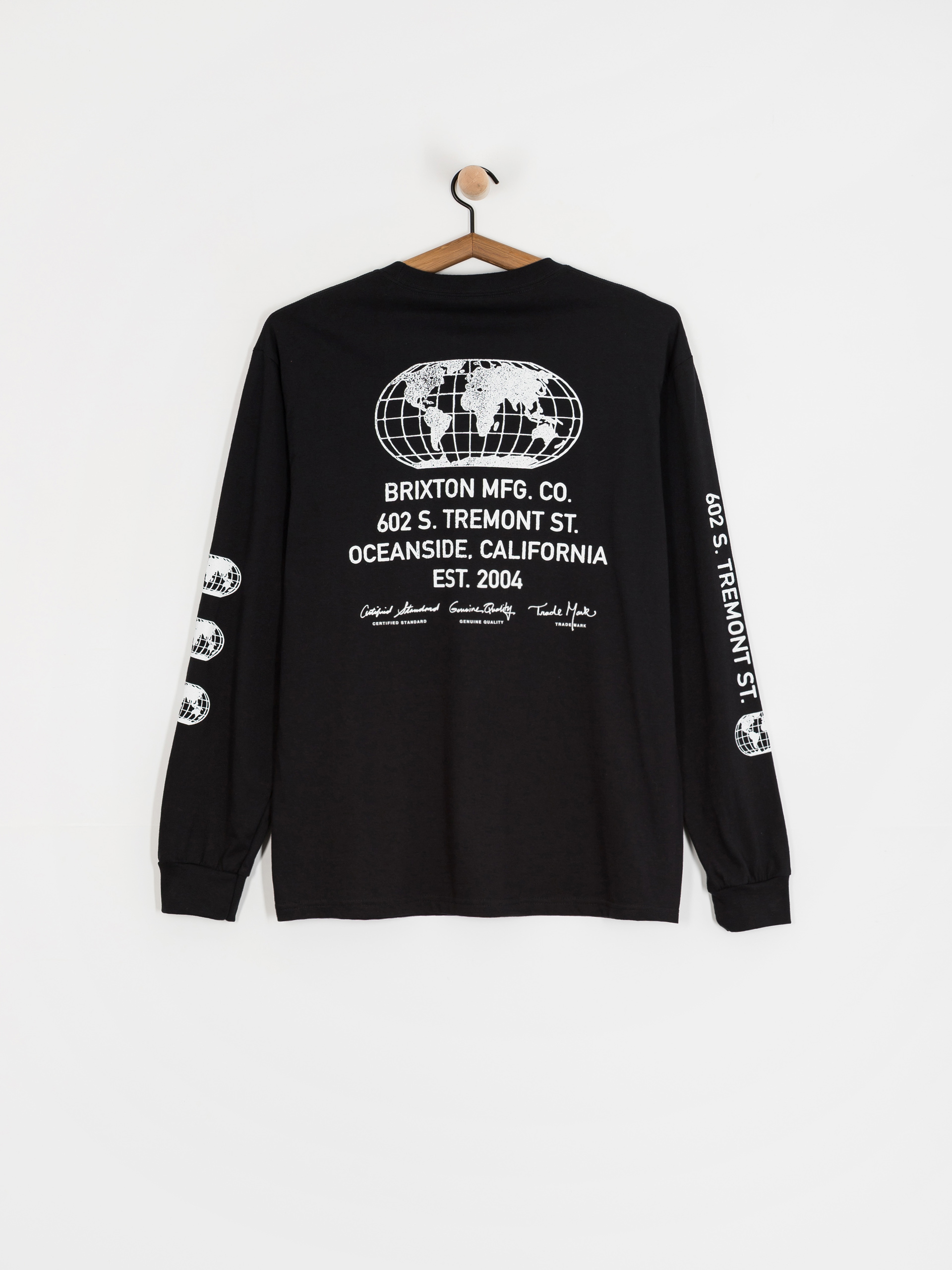 Brixton Union Std Longsleeve (black)