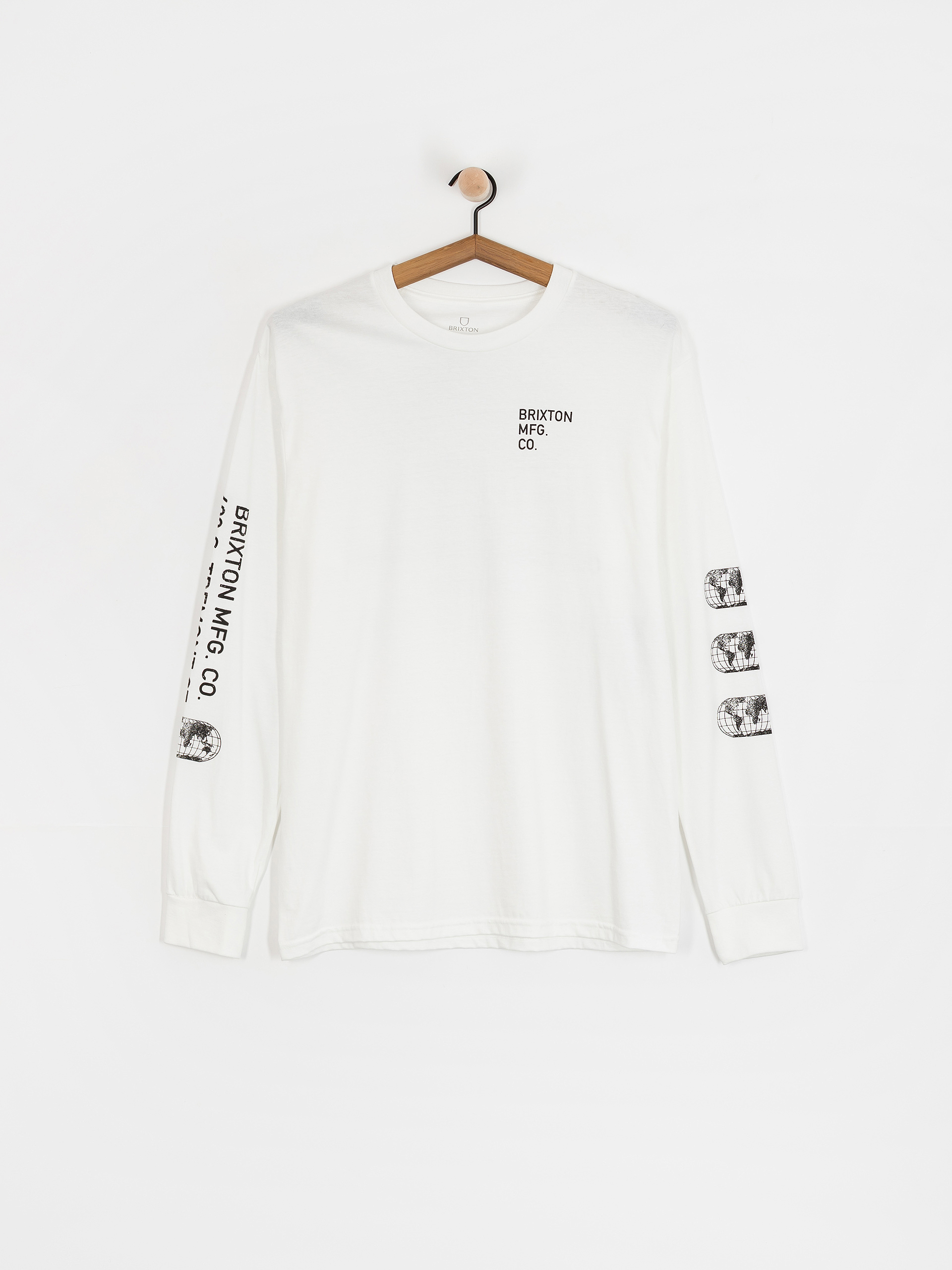 Brixton Union Std Longsleeve (white)