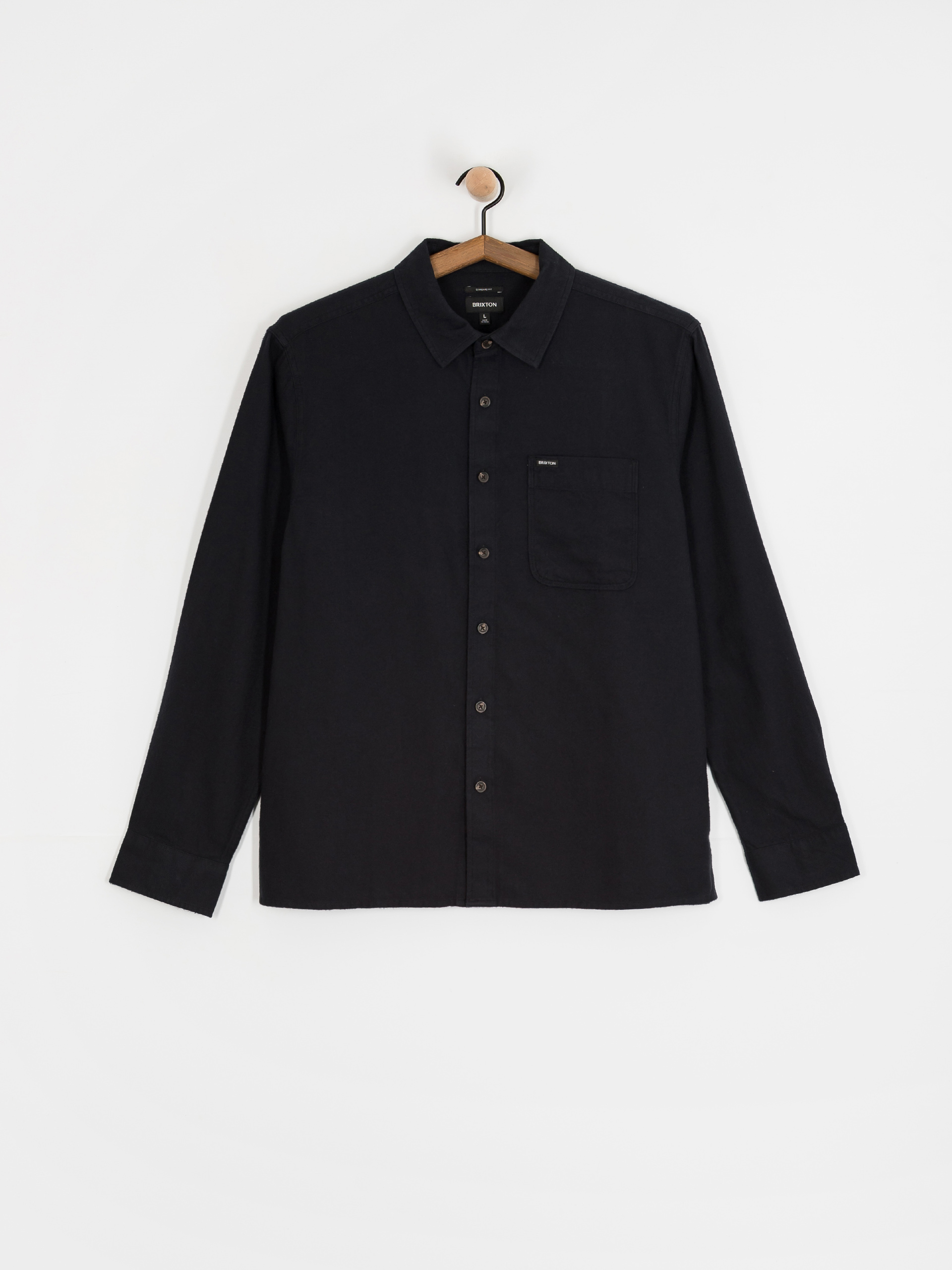 Brixton Hasting Lw Flannel Hemd (black)