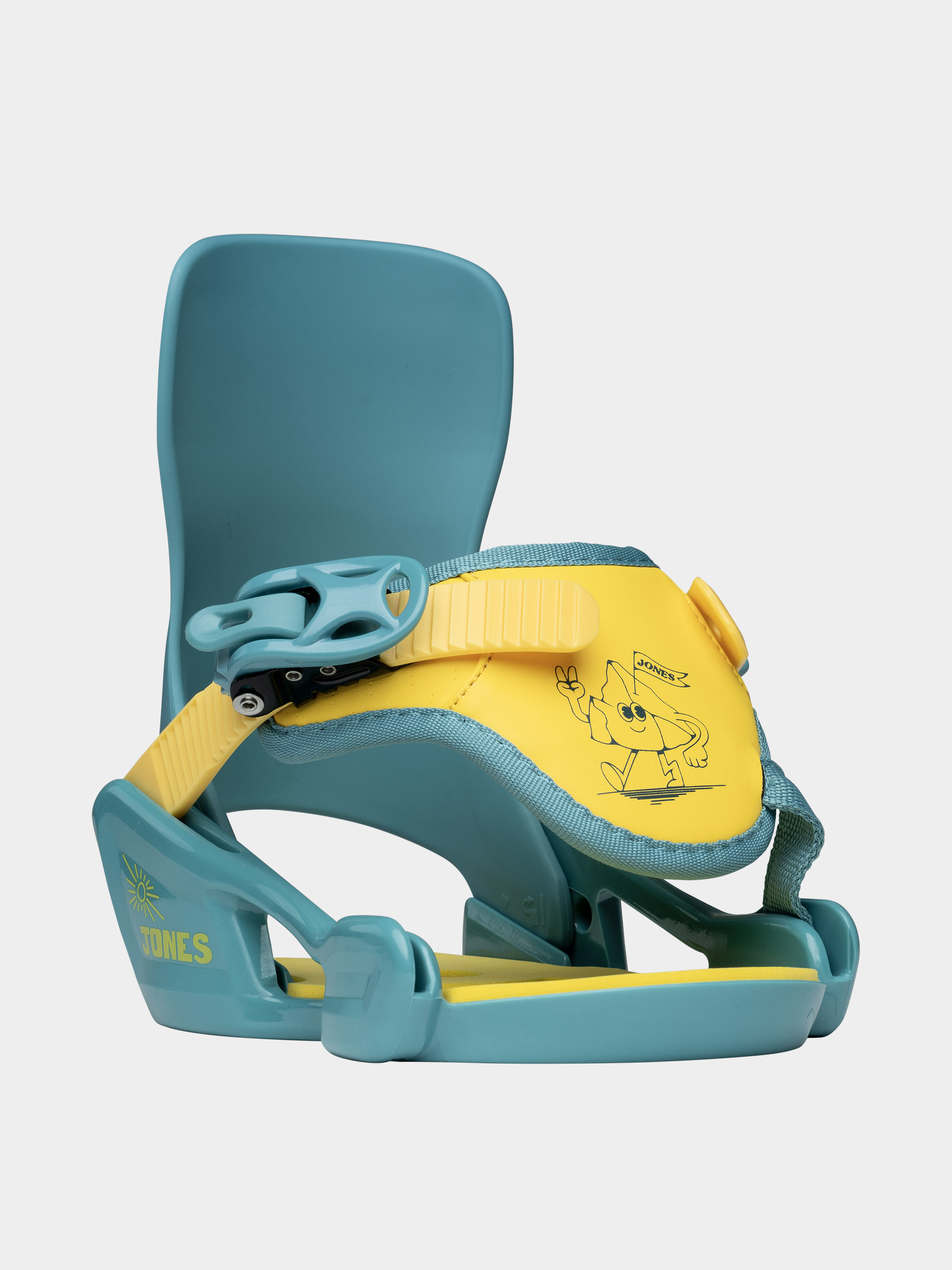 Jones Snowboards Snowboard bindings Happy Mtn One Strap (icy horizon blue)