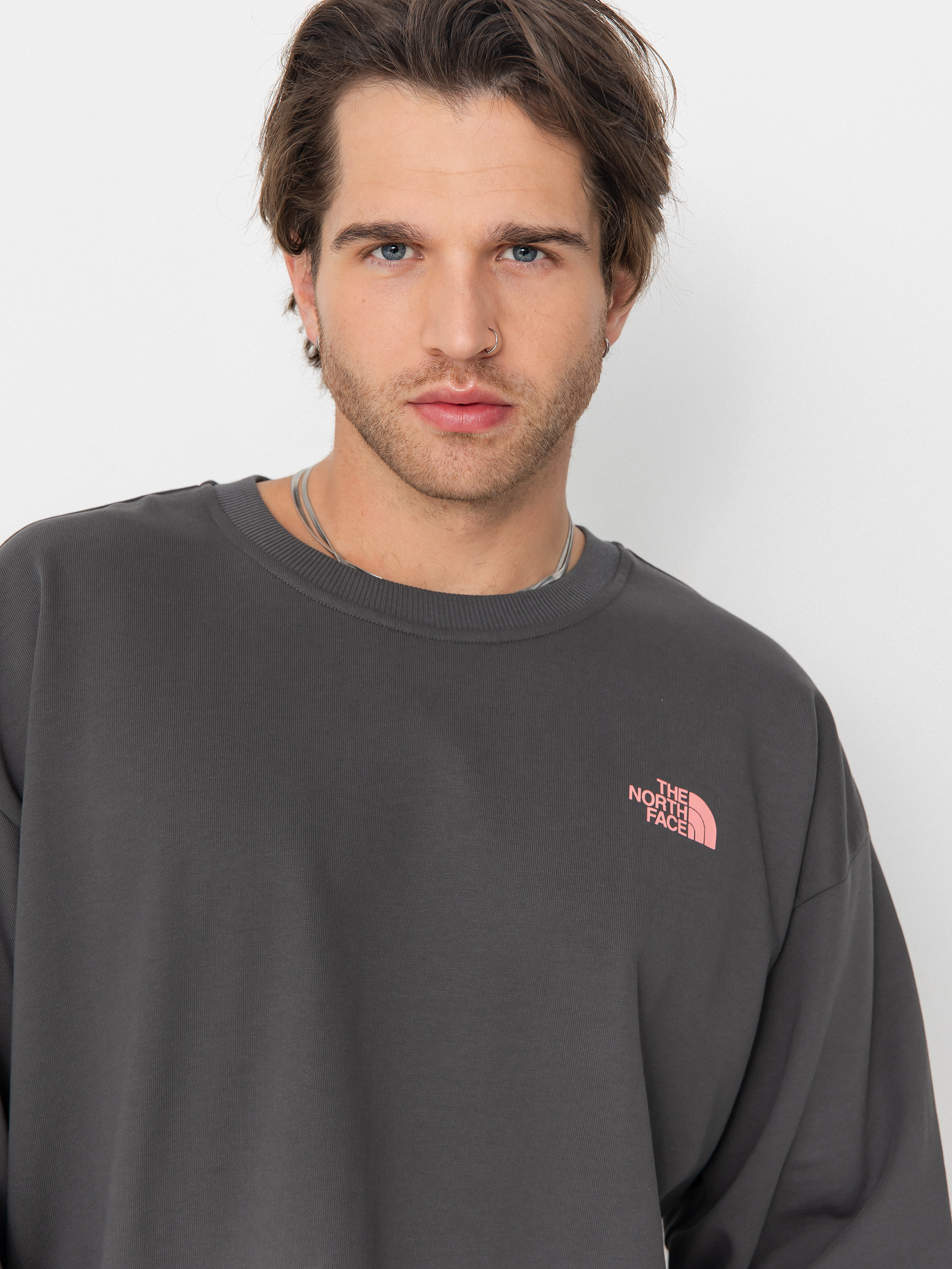 The North Face Expedition Celebration Oversized Sweatshirt (anthracite grey)