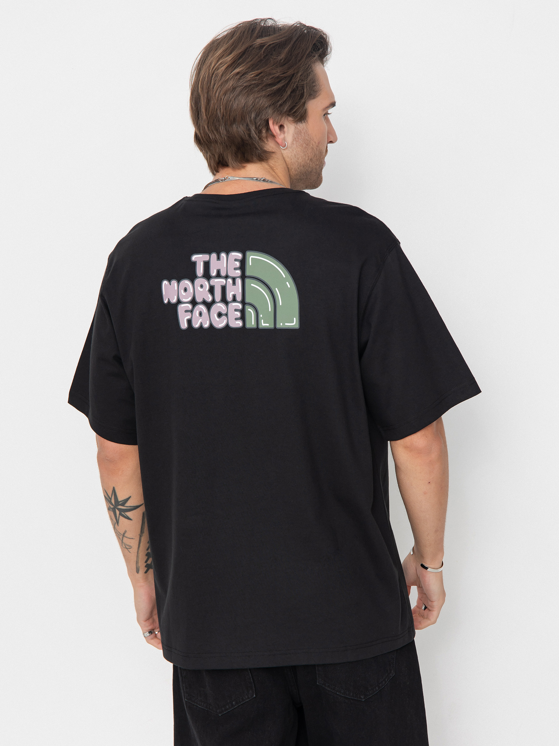 The North Face Bubble Logo Relaxed T-Shirt (tnf black)
