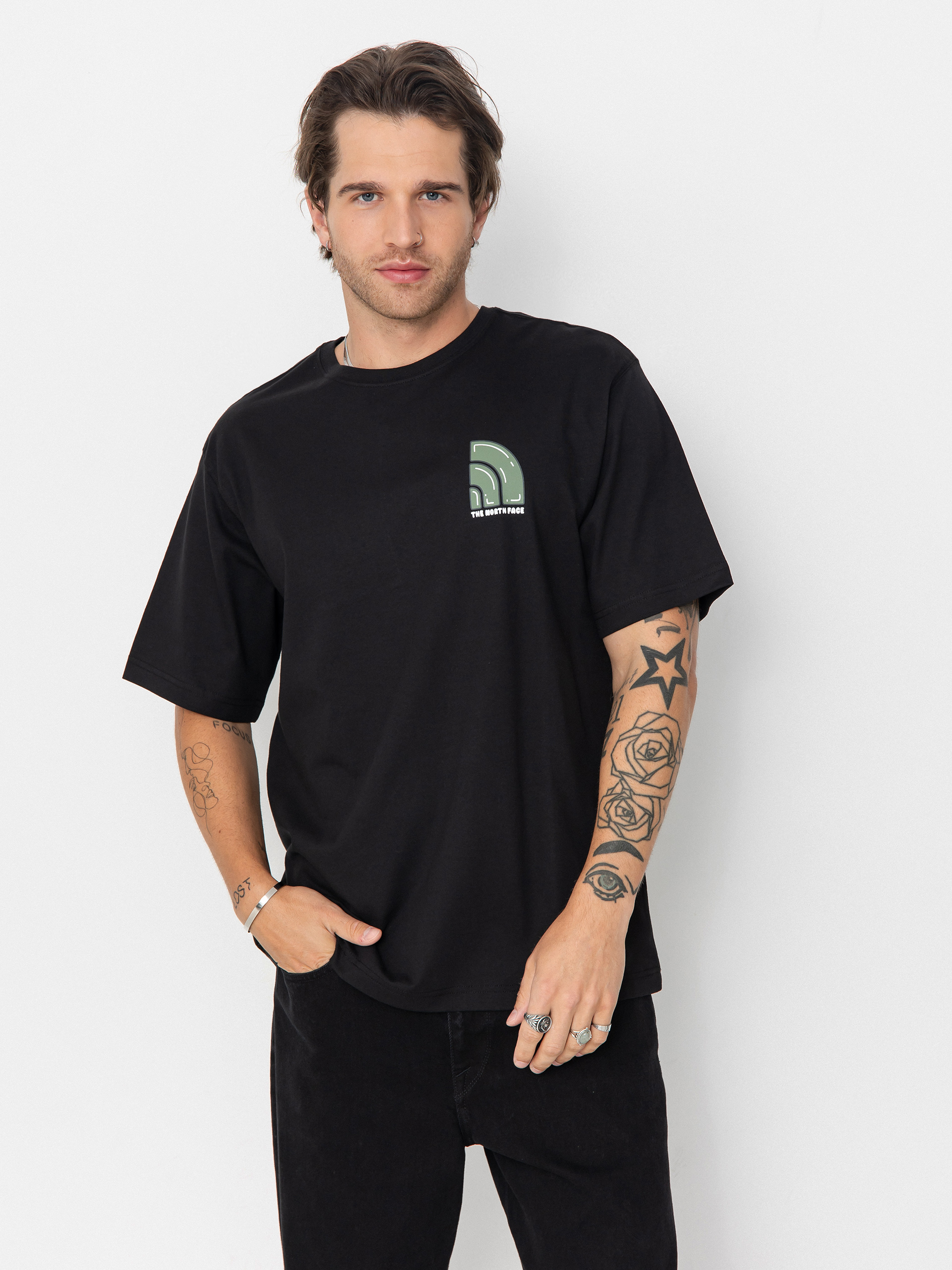 The North Face Bubble Logo Relaxed T-Shirt (tnf black)
