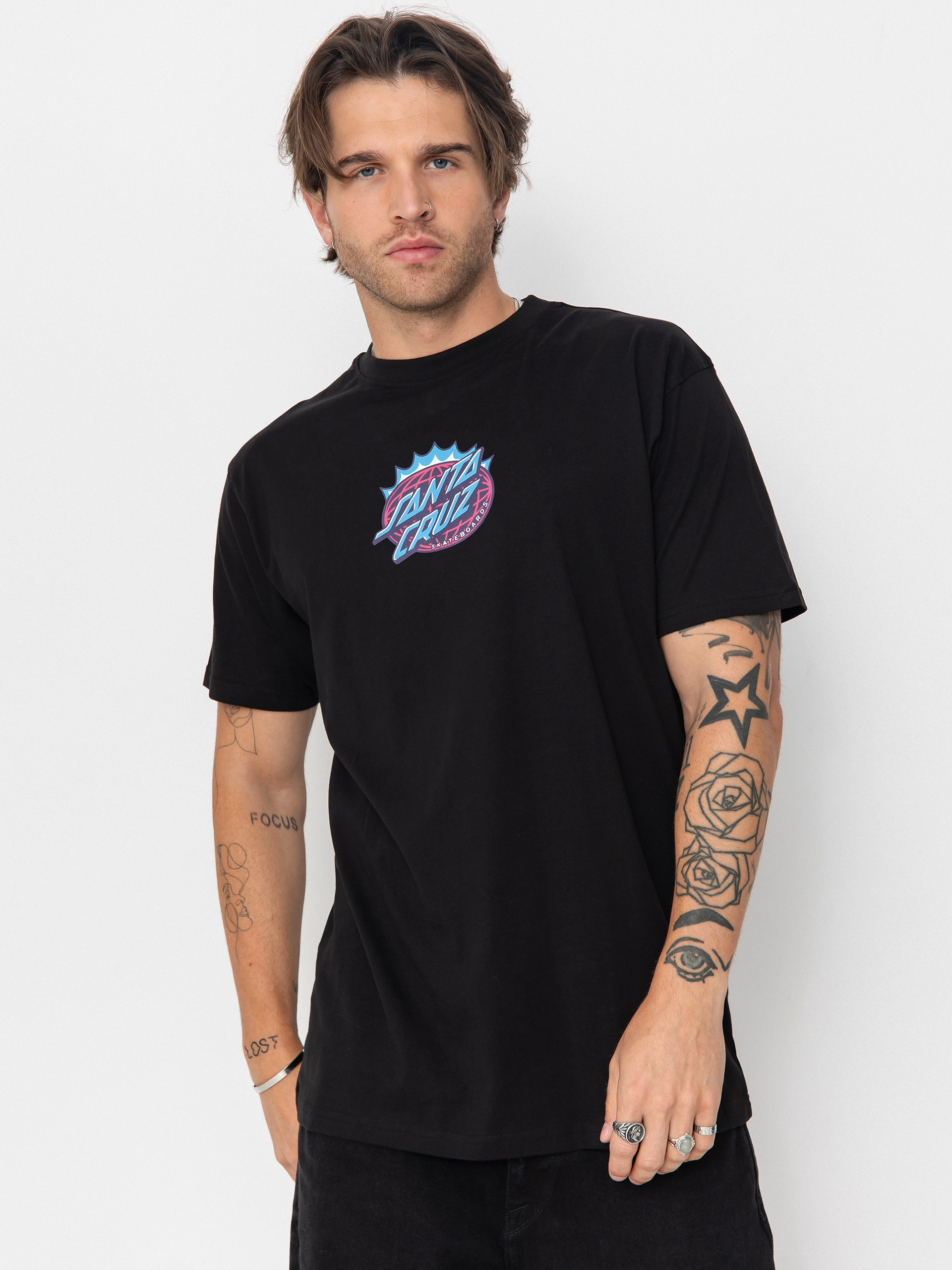 Santa Cruz Kendall End Of The Dot T-Shirt - black (black)