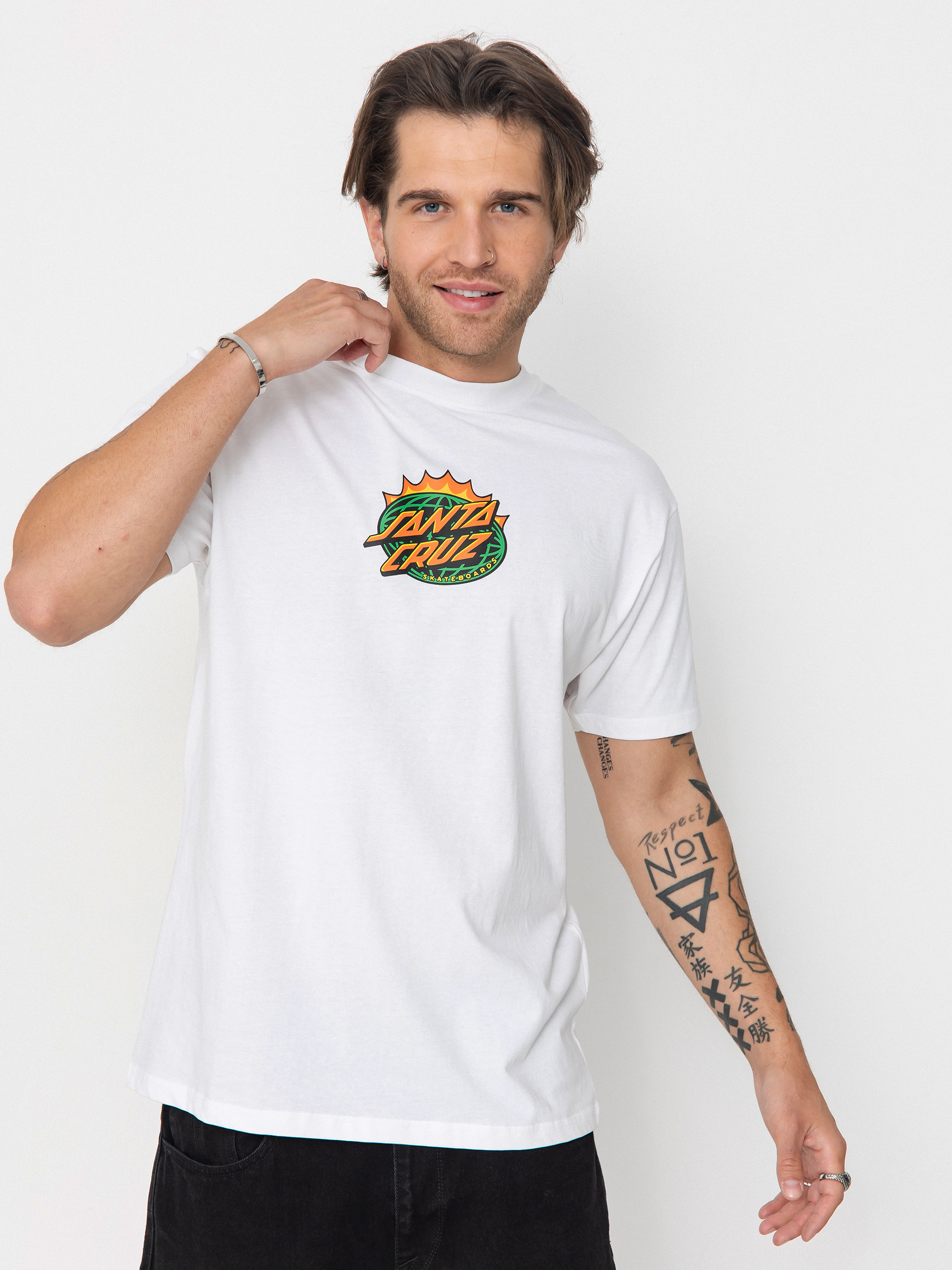 Santa Cruz Kendall End Of The Dot T-Shirt (white)