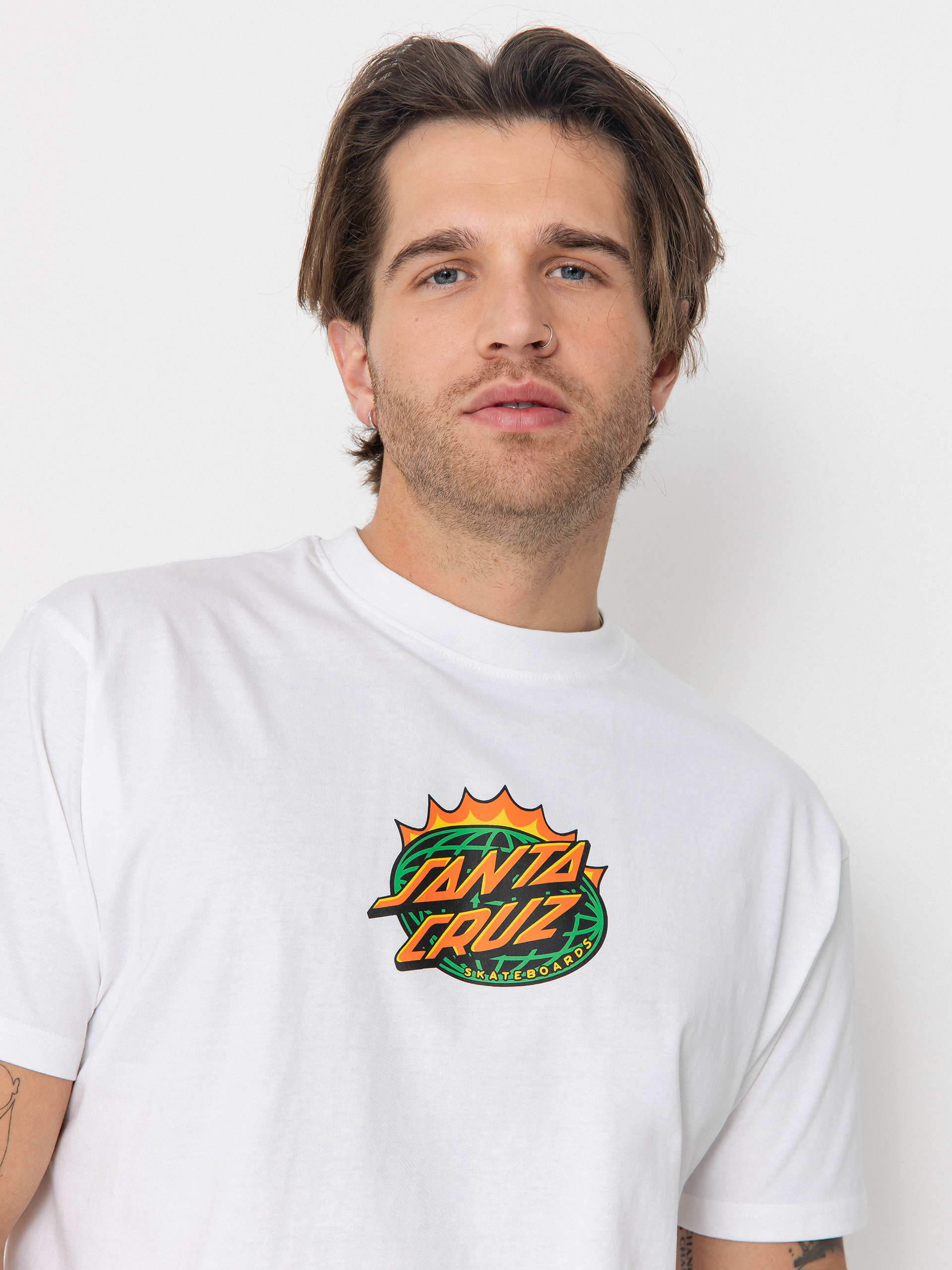 Santa Cruz Kendall End Of The Dot T-Shirt (white)